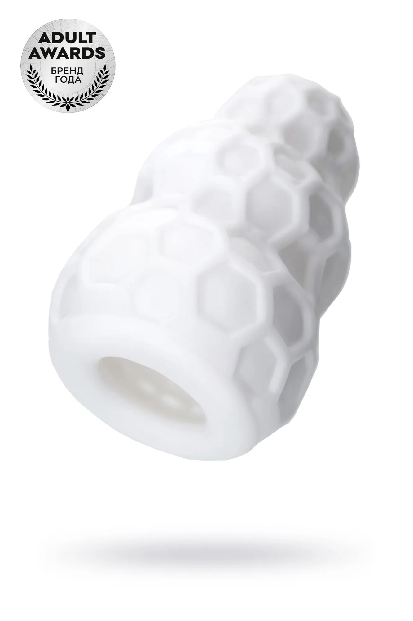 мастурбатор a-toys flaff, tpe, белый, 8см, ø 2,9 см в 