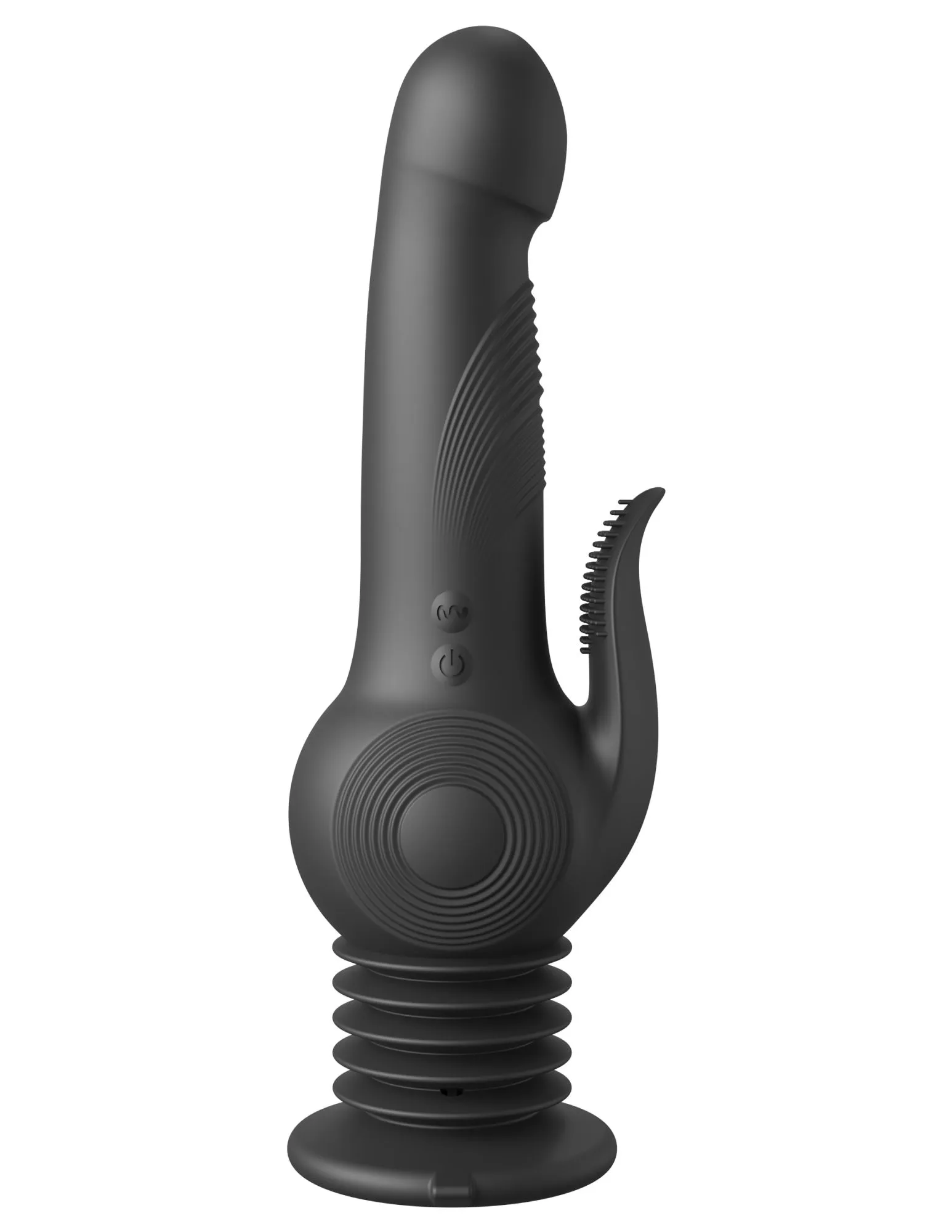 вибратор с функцией фрикций pogo thruster pipedream 456423pd в 