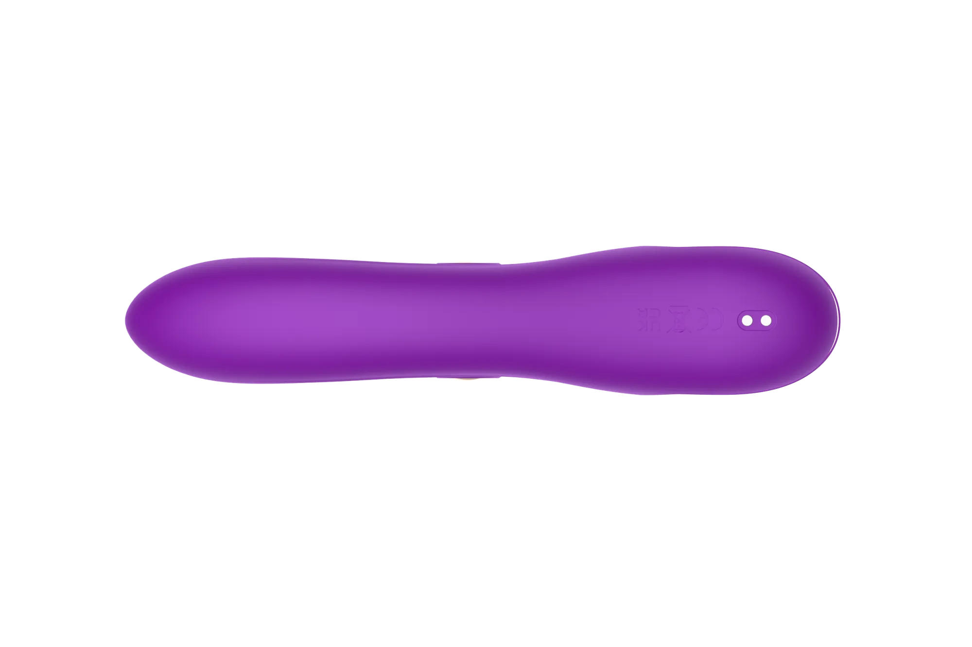силиконовый вибратор-кролик с функцией вращения sw3052-purple в 