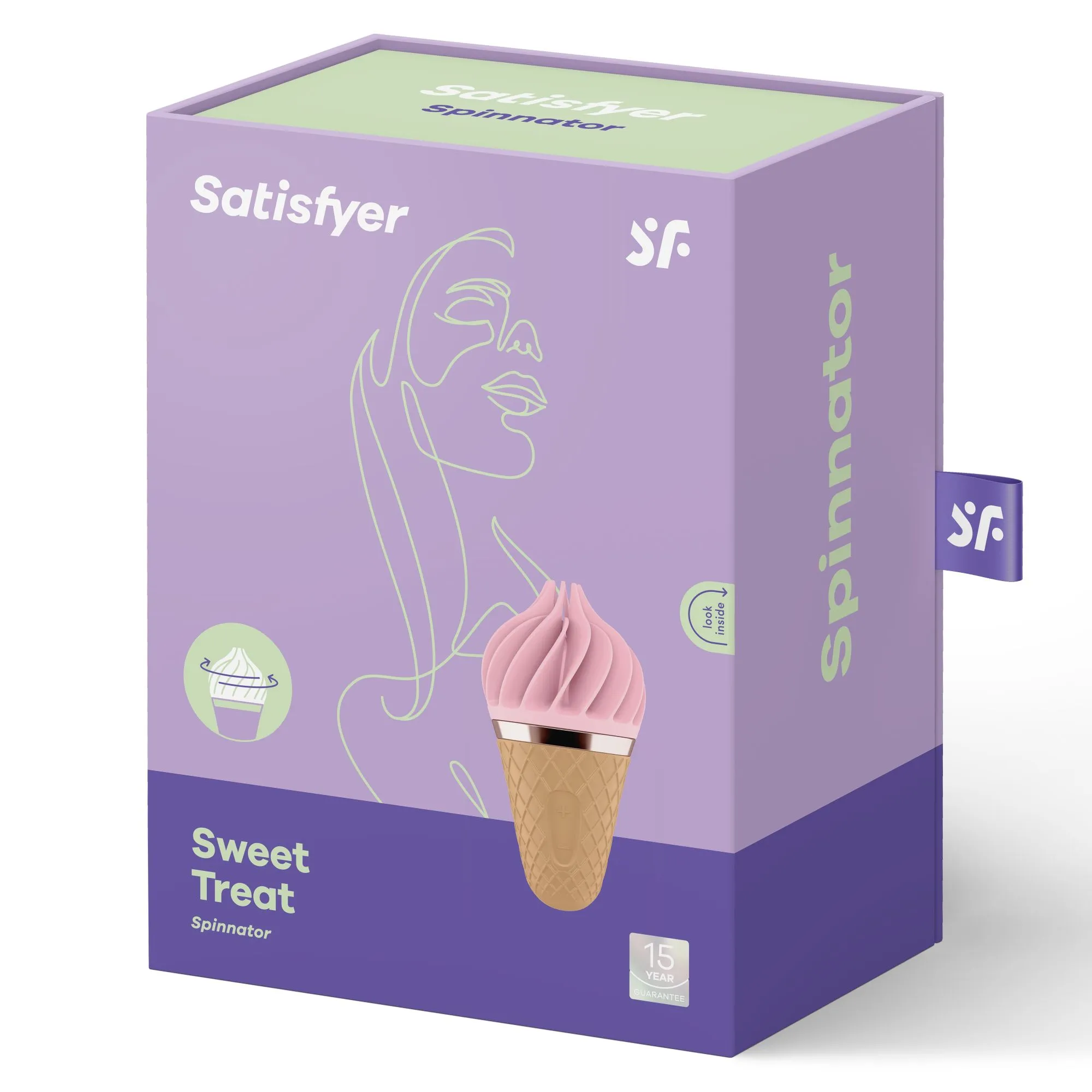 вибростимулятор satisfyer sweet treat pink 001135sa в 