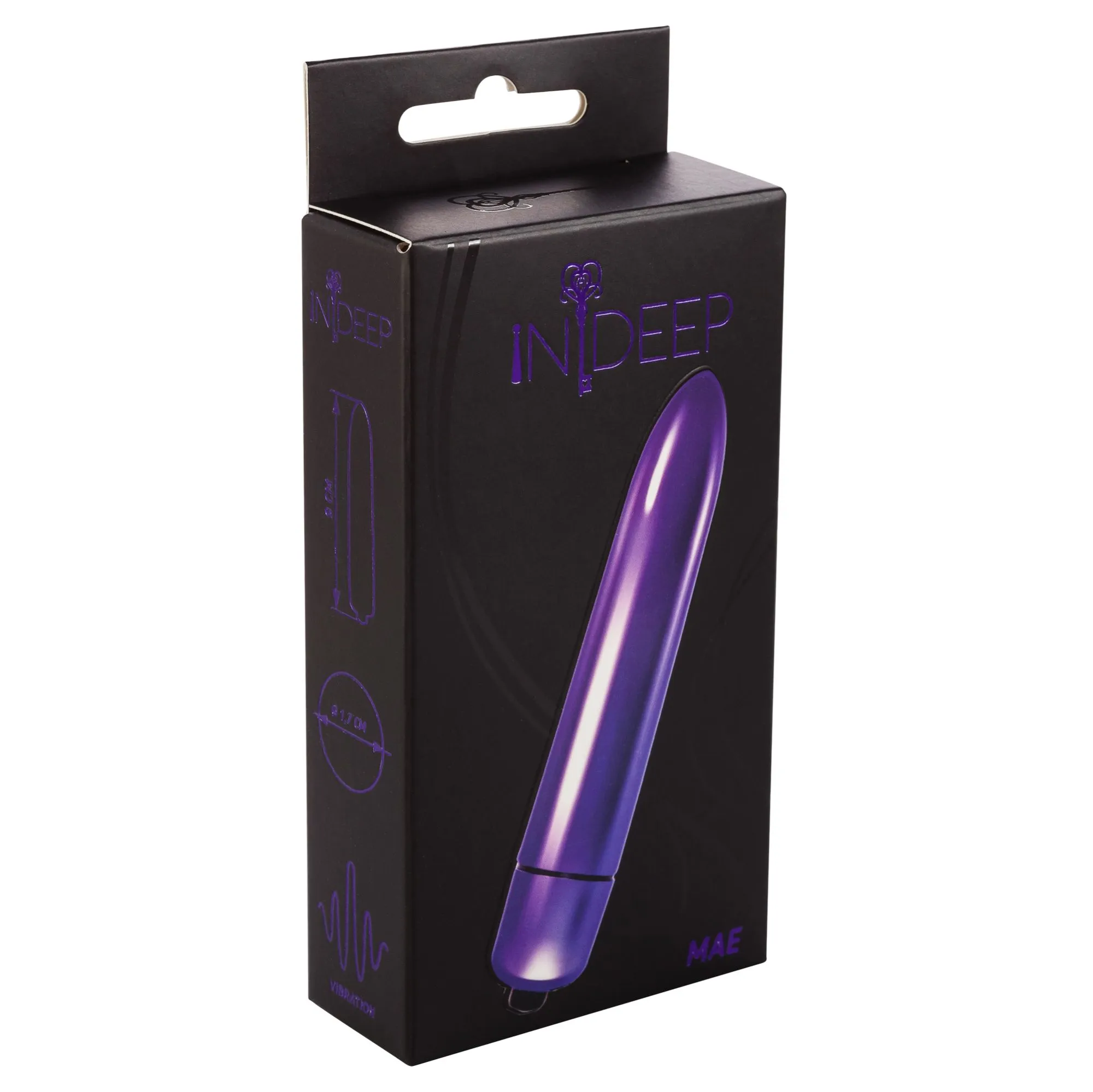 вибропуля indeep mae purple 7704-02indeep в 