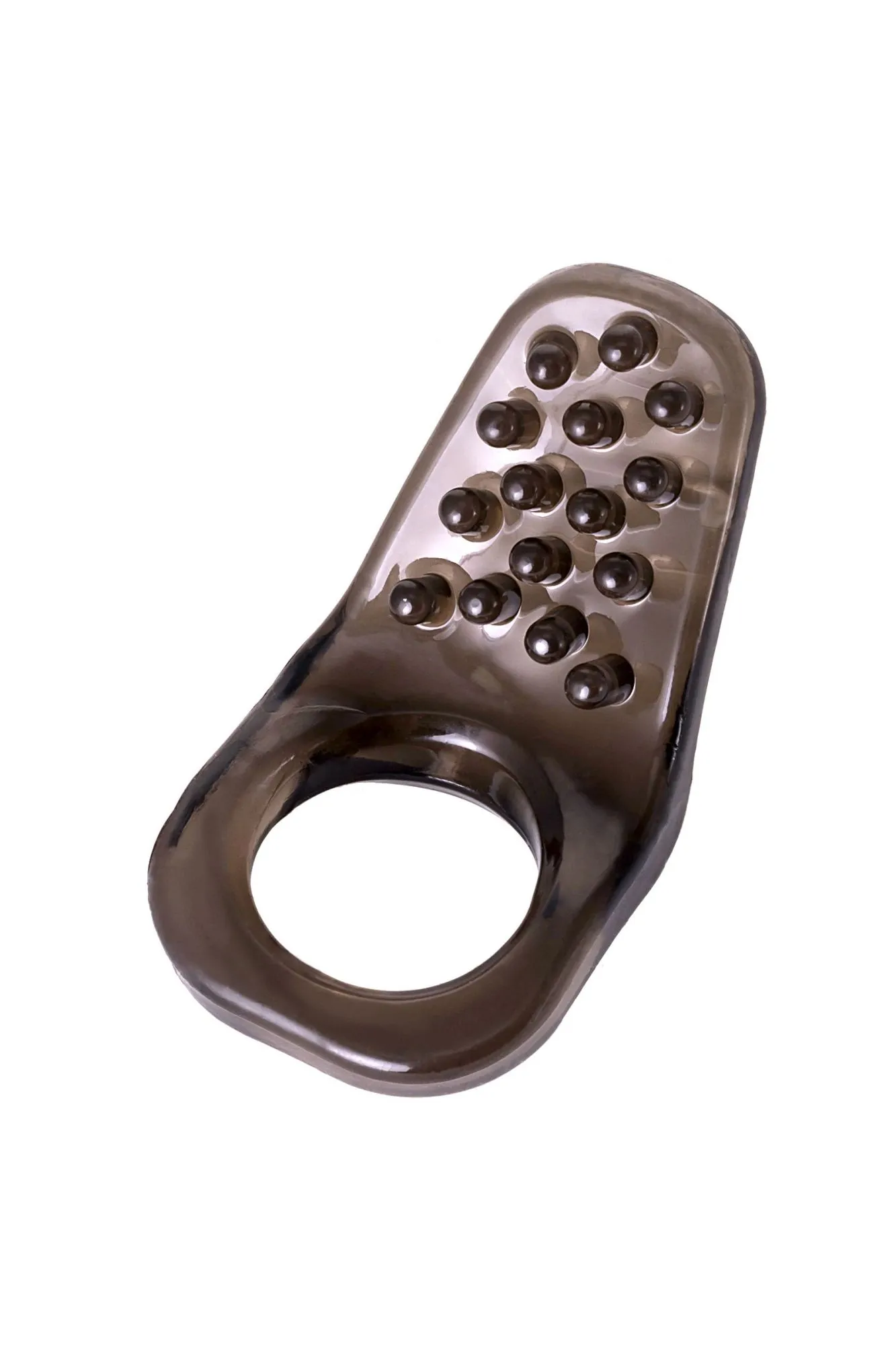 эрекционное кольцо на пенис toyfa xlover, термопластичный эластомер (tpe), черный, 4 см в 