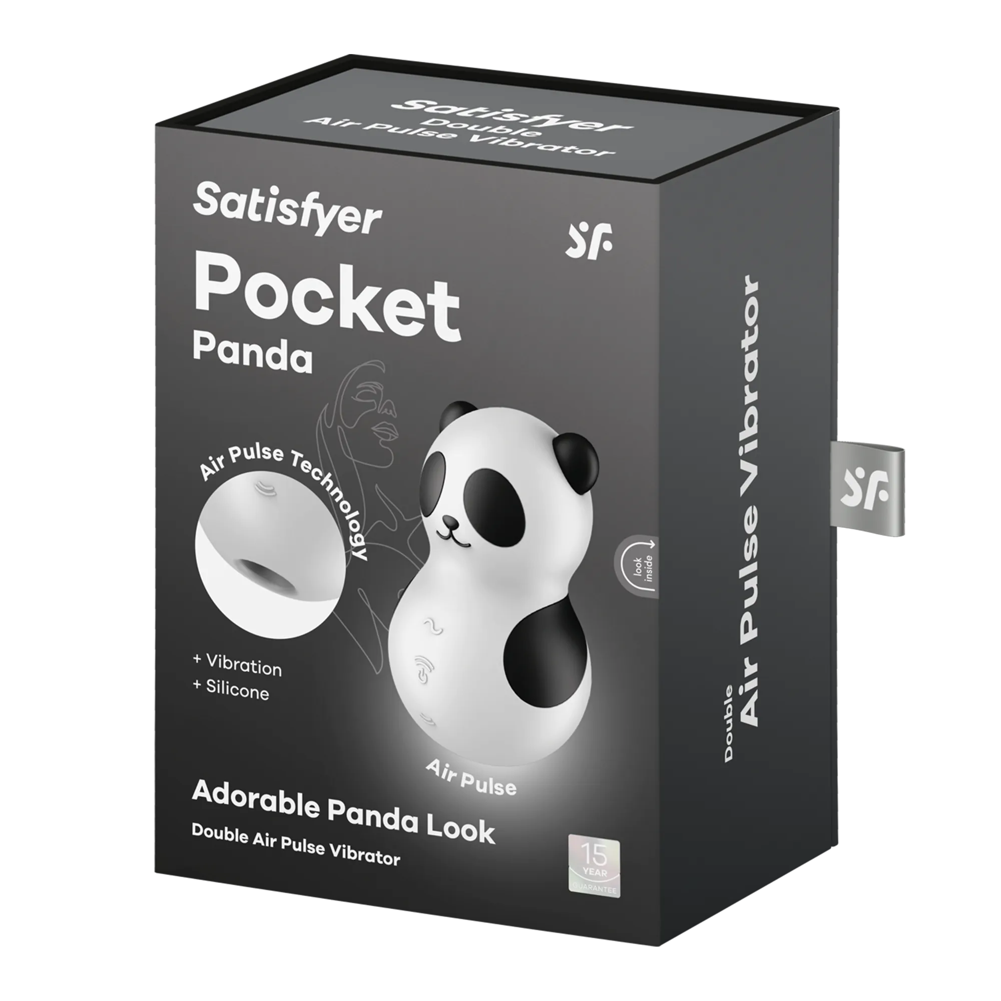вакуумный массажер satisfyer pocket panda 065878sa в 