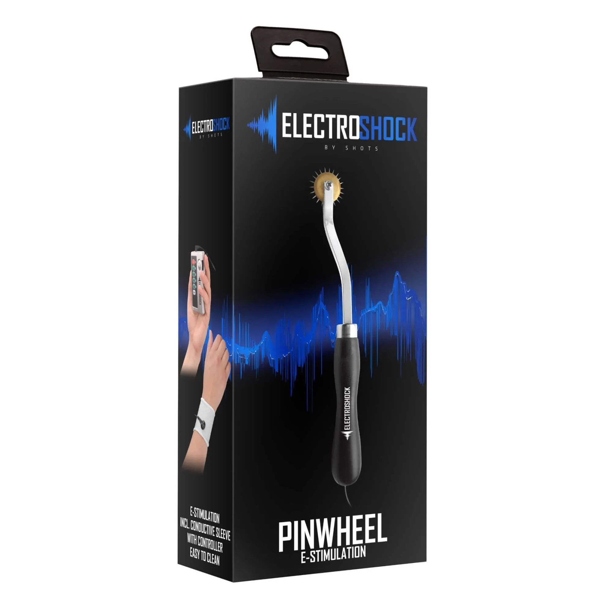 электростимулятор колесо вартенберга shots media electroshock pinwheel, черный в 