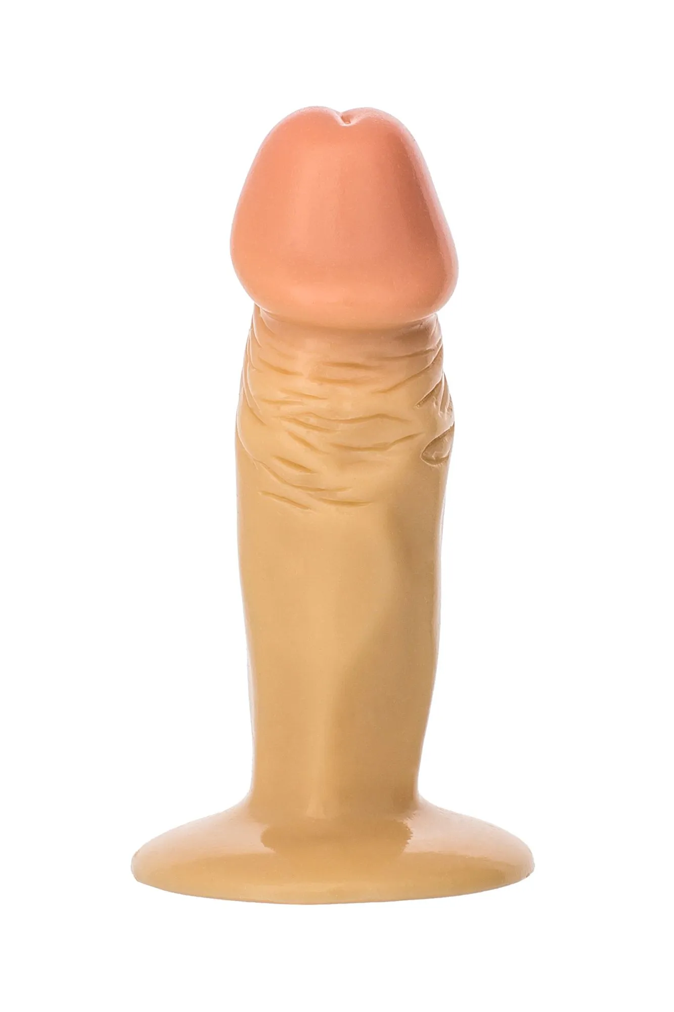 фаллоимитатор, toyfa, pvc, телесный, 11,5 см в 