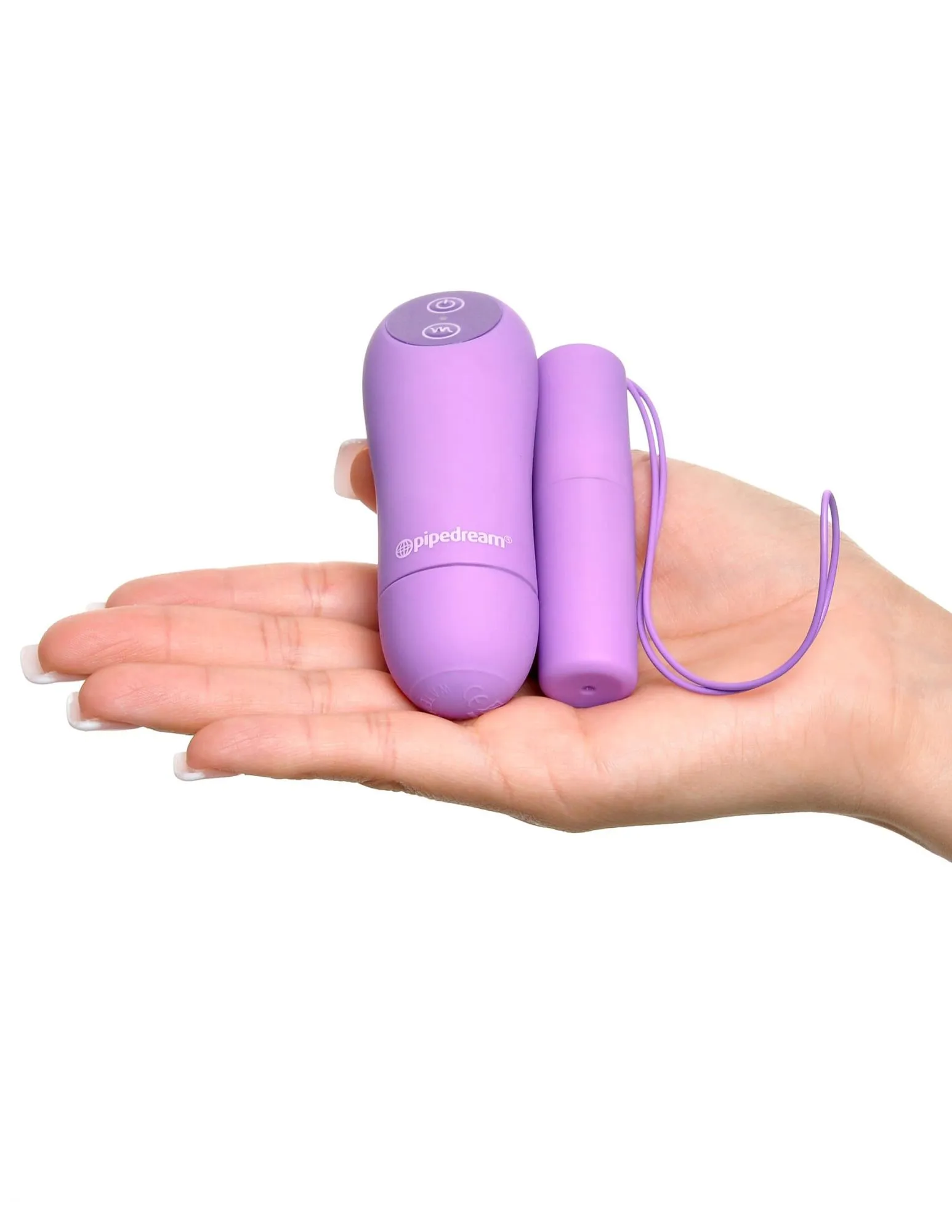 вибротрусики pipedream fantasy for her crotchless panty thrill-her, фиолетовые в 