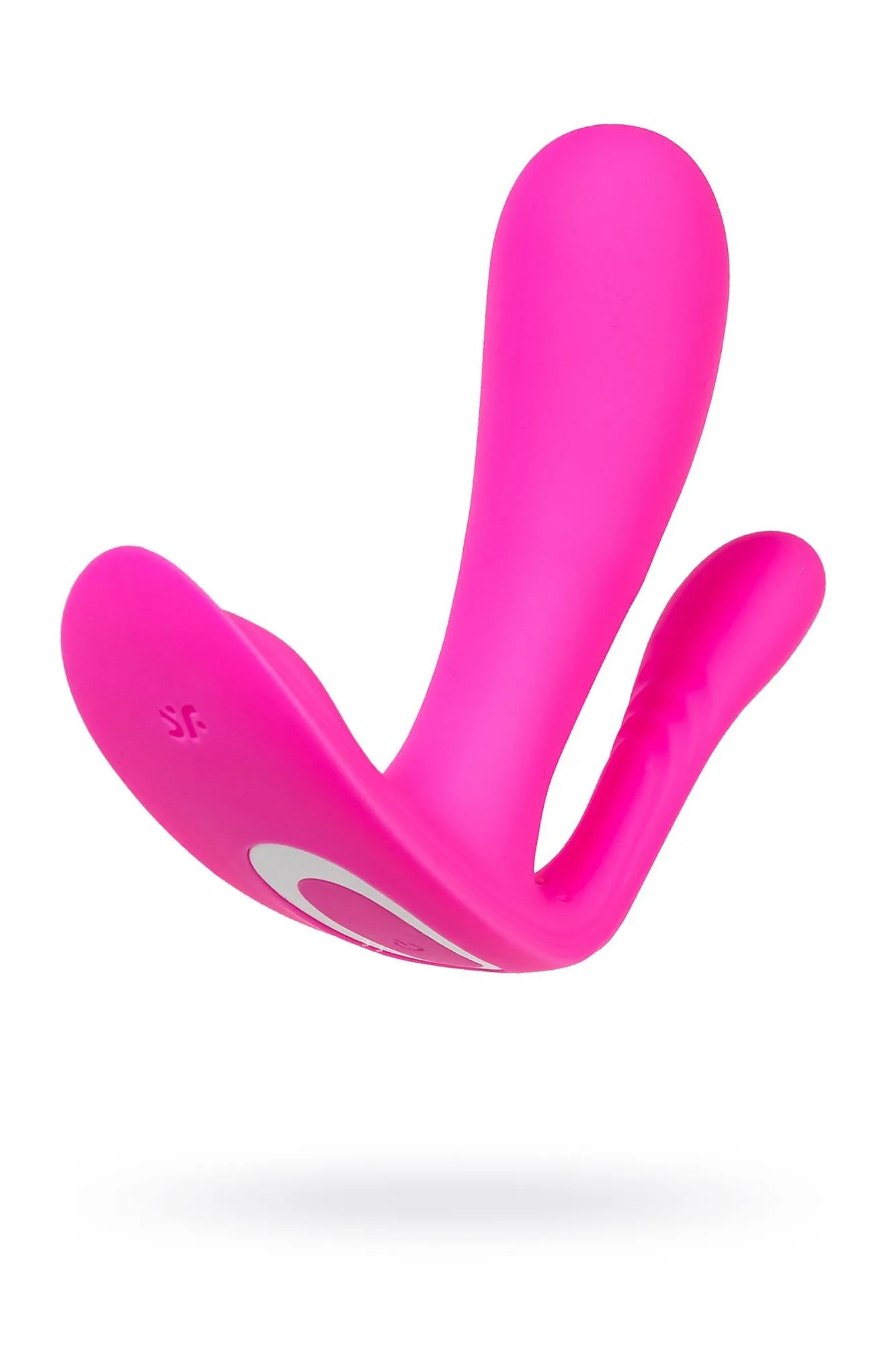 вибро вкладыш в трусики satisfyer top secret+, розовый в 
