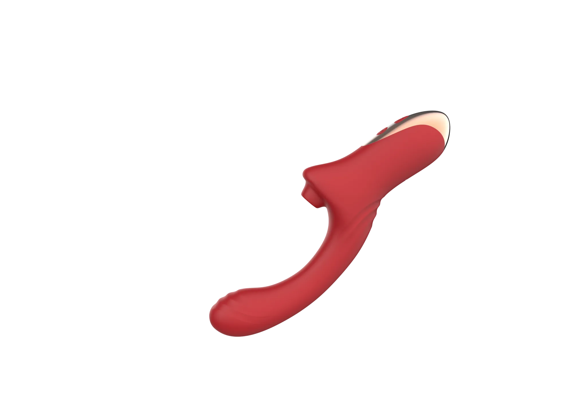 вагинально-клиторальный вибратор secwell sw3044-red в 