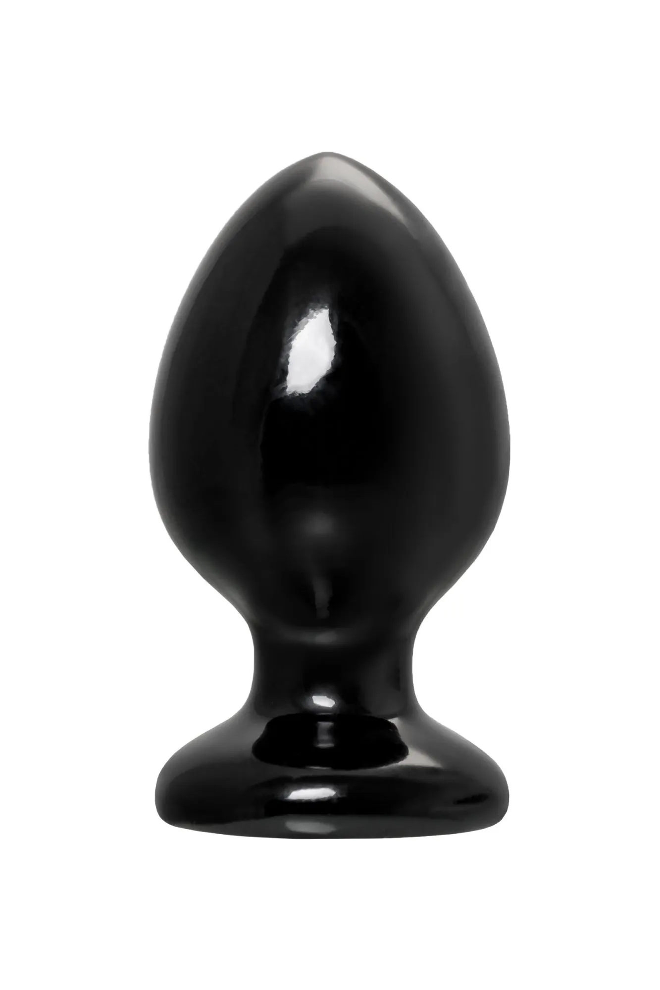 анальная втулка toyfa popo pleasure cetus α, pvc, черная, 11,5 см, ø 6,2 см в 