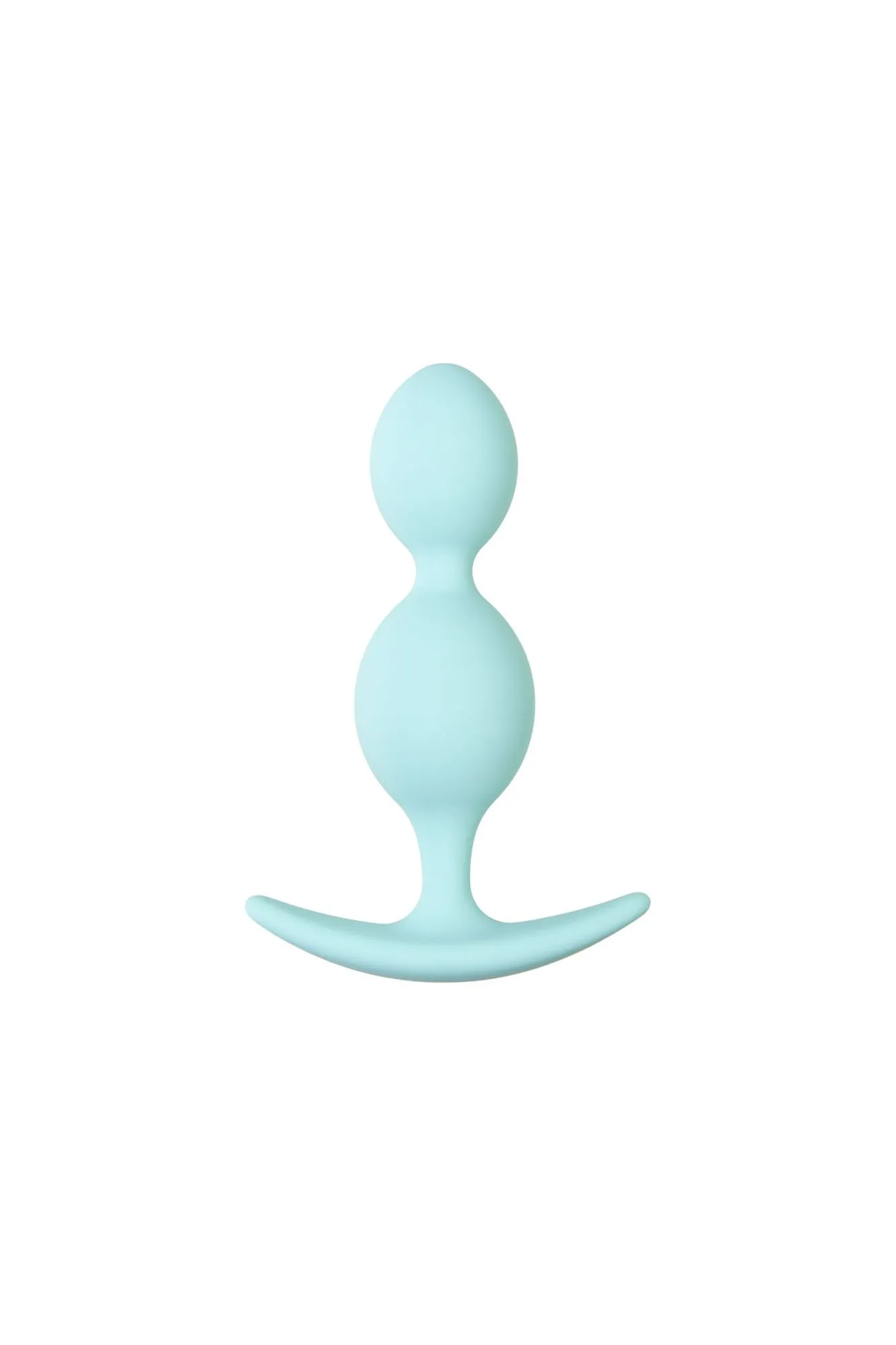 анальная втулка todo by toyfa roll, силикон, мятная, 9,2 см, ø 2,7 см в 