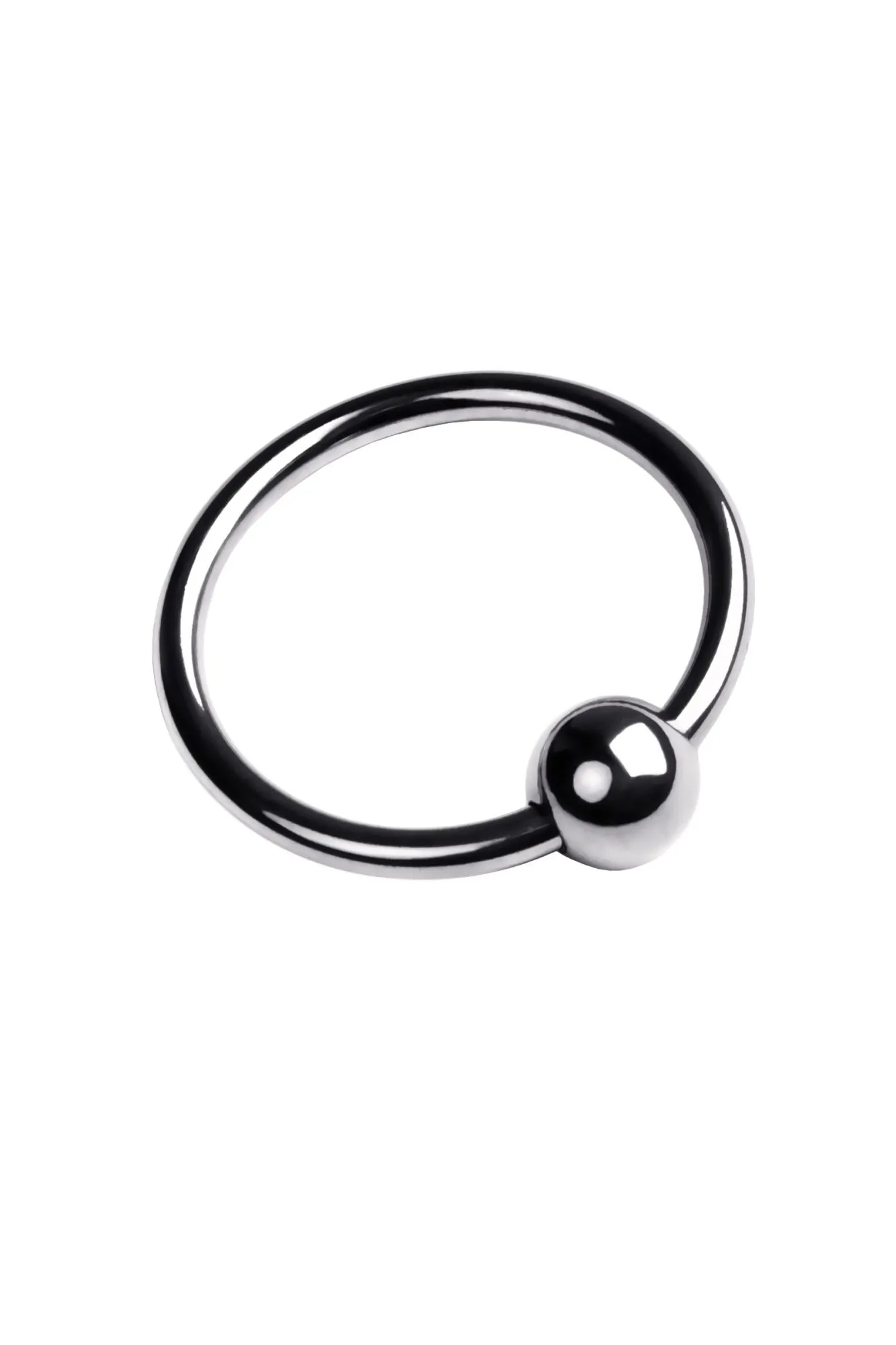 кольцо под головку пениса metal by toyfa, серебряное в 