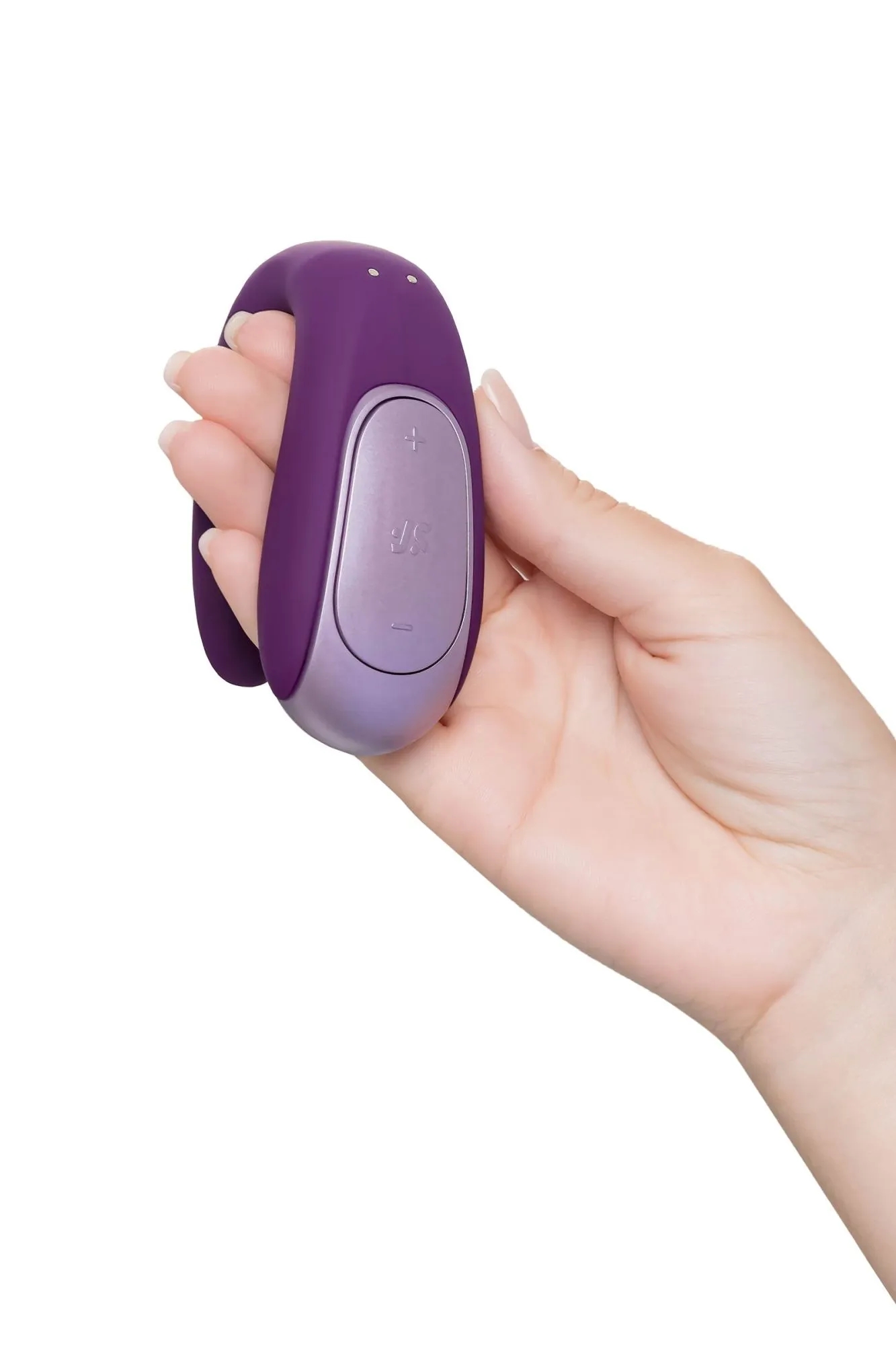 вибростимулятор для пар satisfyer double fun, фиолетовый в 