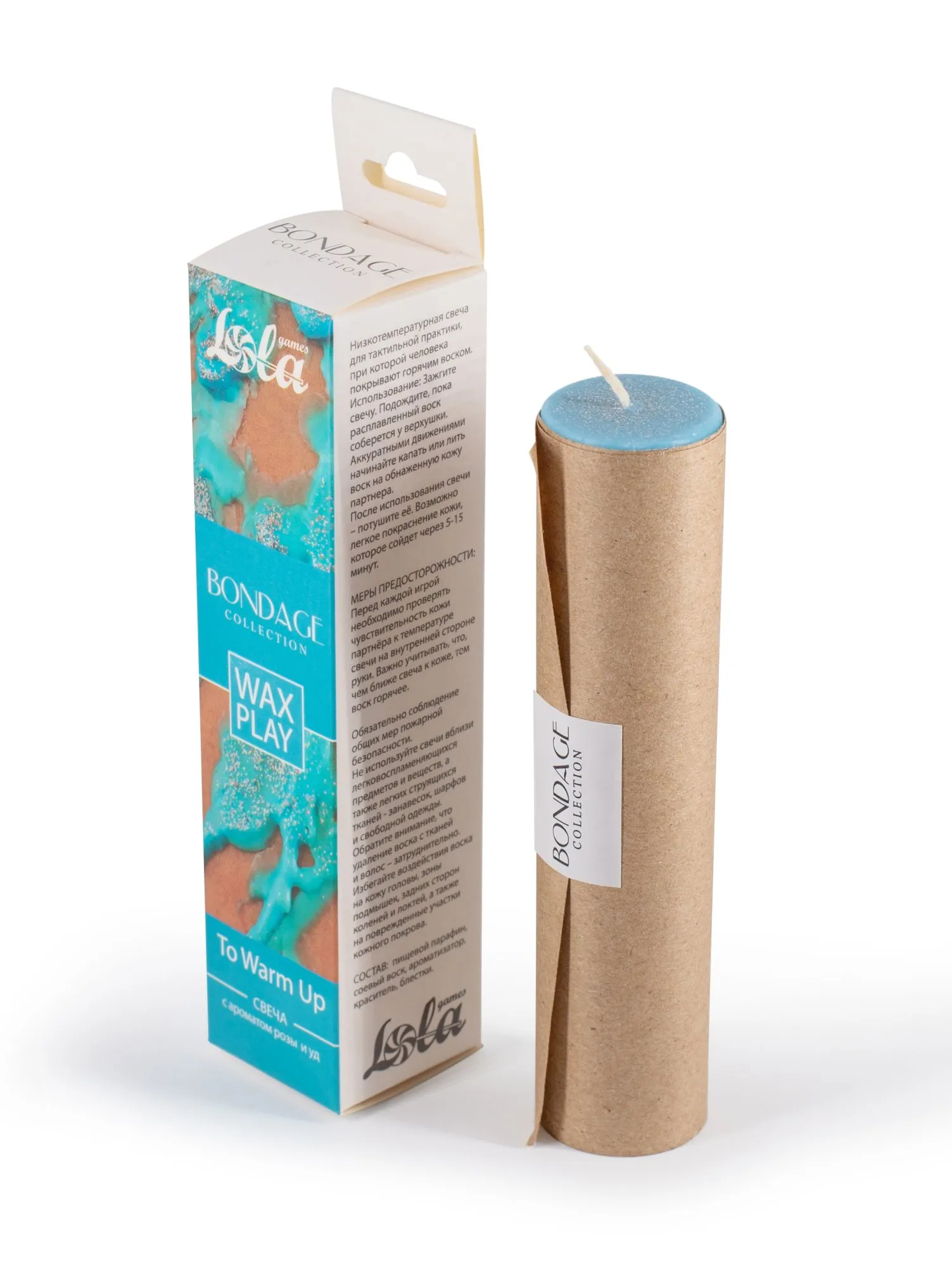 свеча для wax play bondage to warm up 1066-01lola в 
