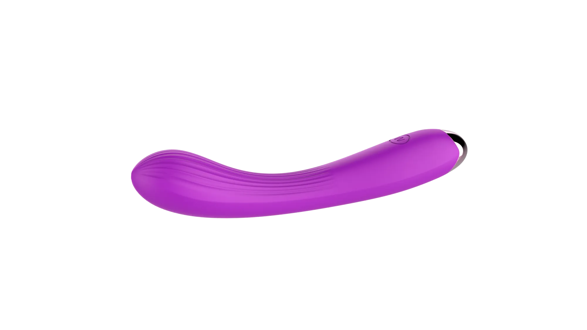 гибкий силиконовый вибратор фиолетовый sw3014v в 