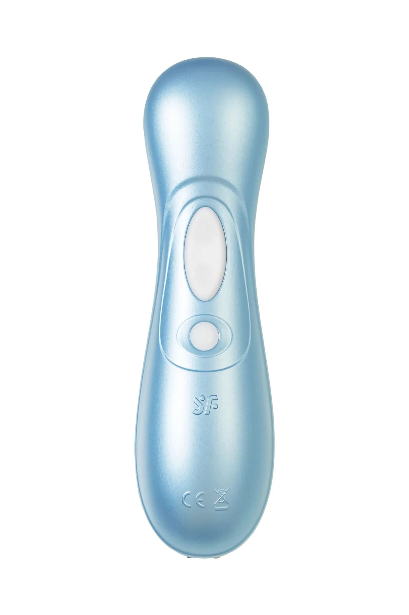 вакуум-волновой бесконтактный стимулятор клитора satisfyer pro 2, силикон, голубой, 16,5 см в 