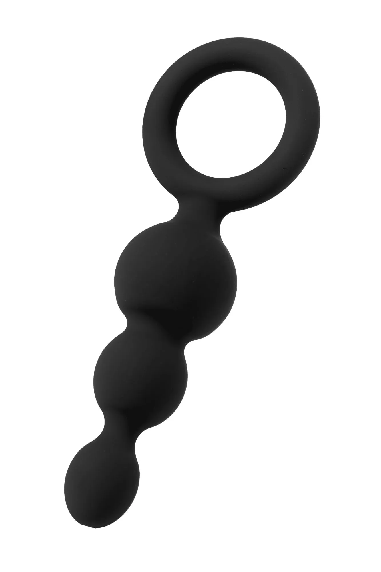 набор анальных плагов satisfyer, силикон, чёрный, 13,5 см. в 