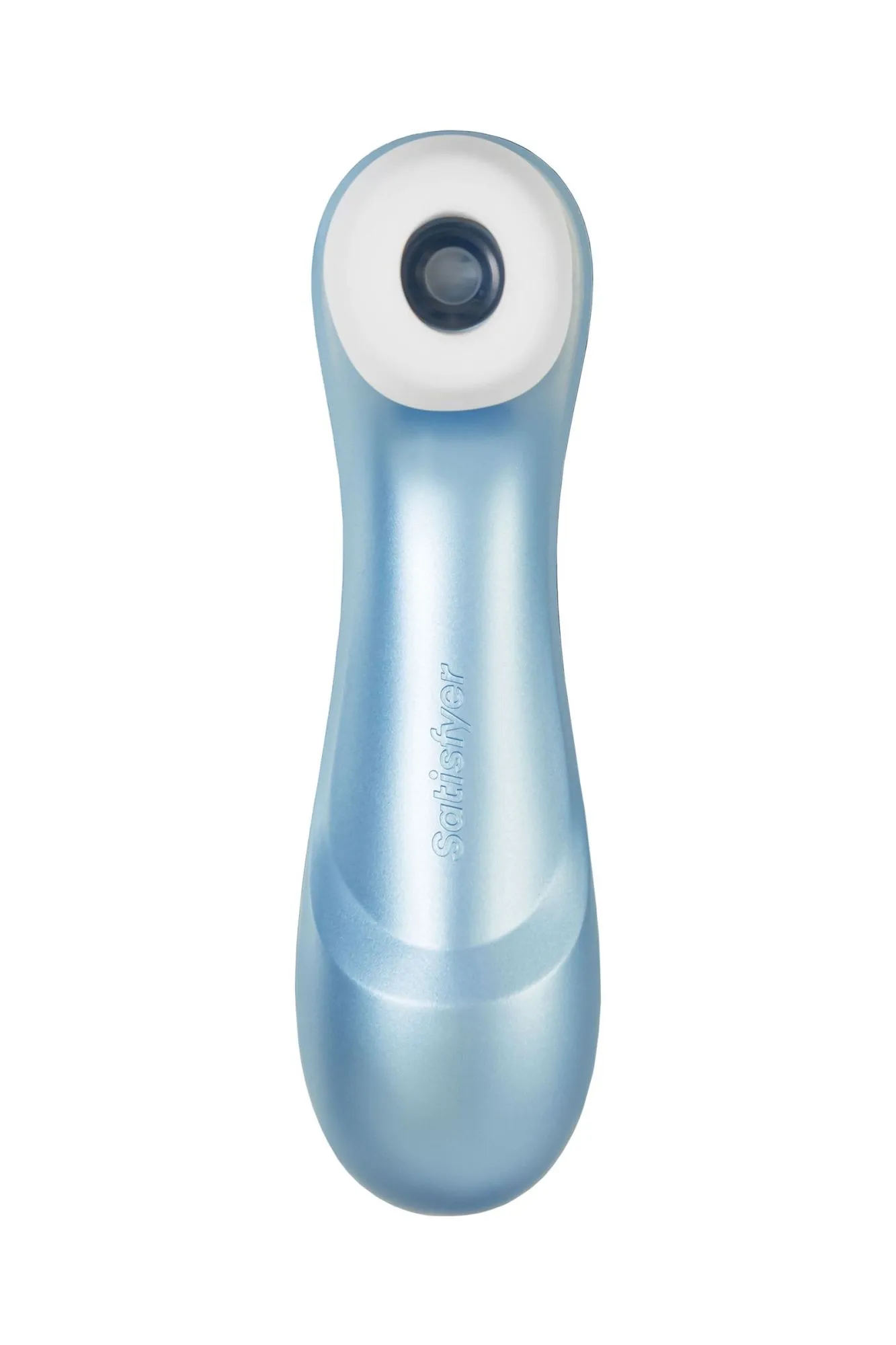 вакуум-волновой бесконтактный стимулятор клитора satisfyer pro 2, силикон, голубой, 16,5 см в 