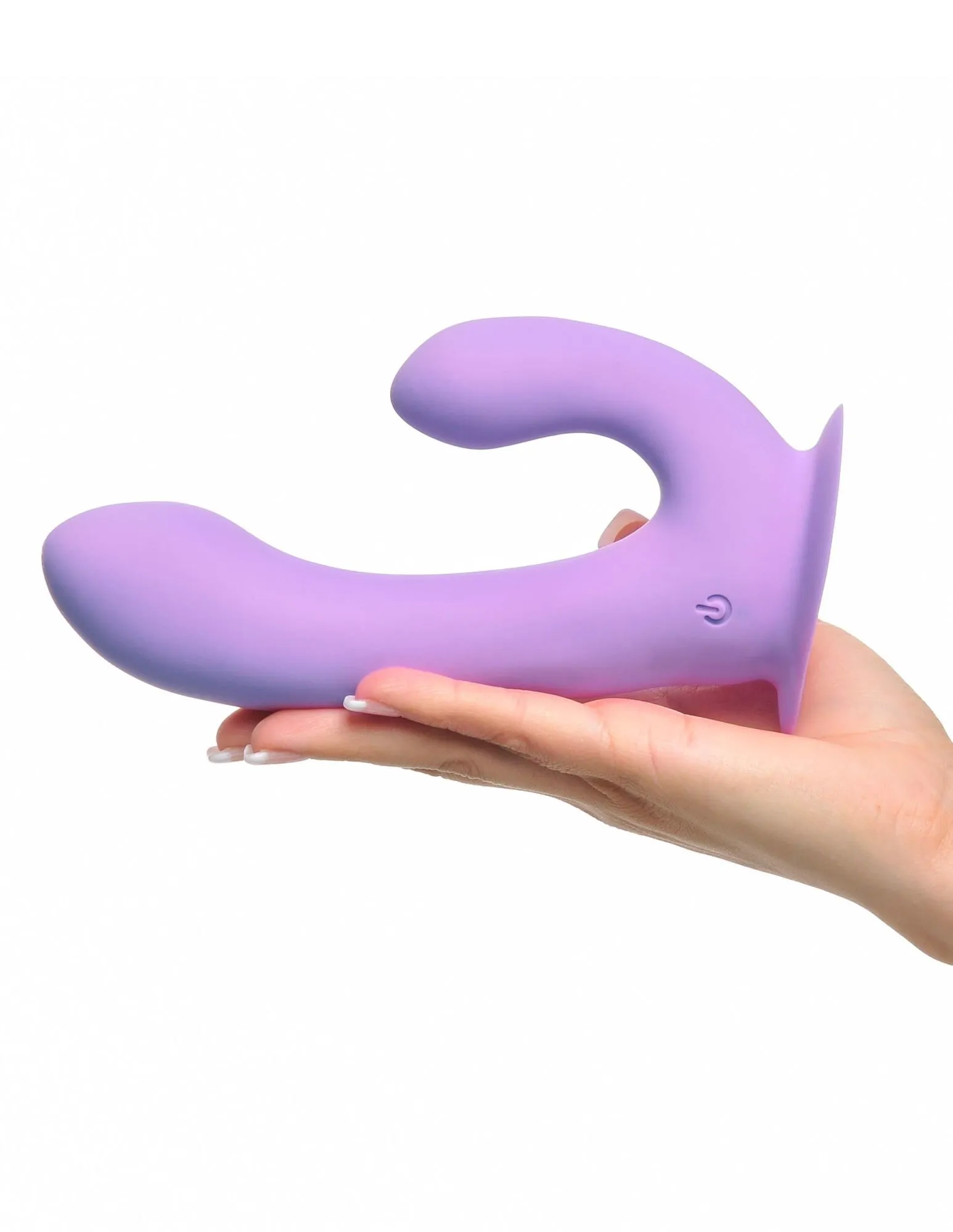 вибратор pipedream fantasy for her duo pleasure wallbang-her, фиолетовый в 