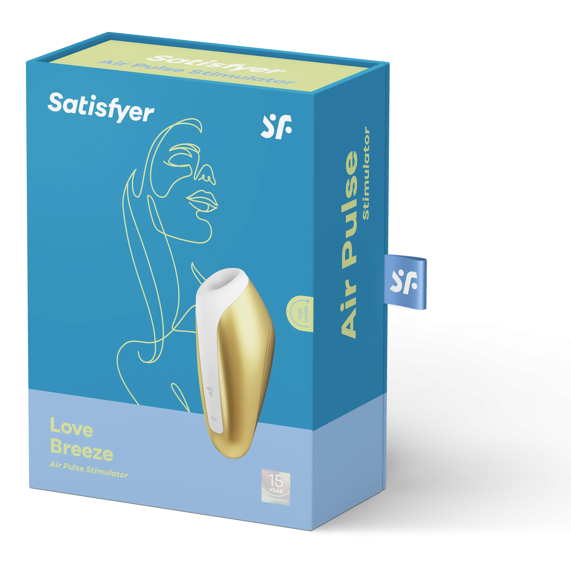 вакуумный массажер love breeze yellow 003474sa в 