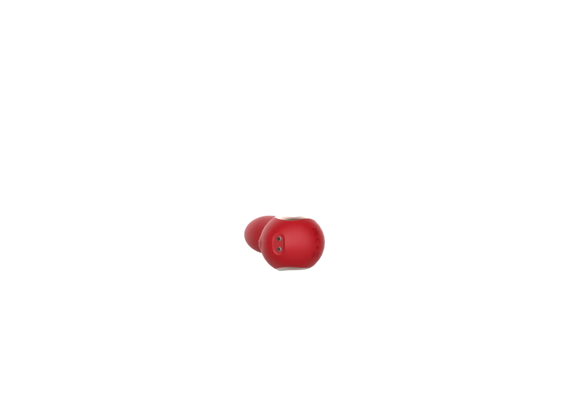 силиконовый вибратор с магнитным зарядным устройством sw3042red в 