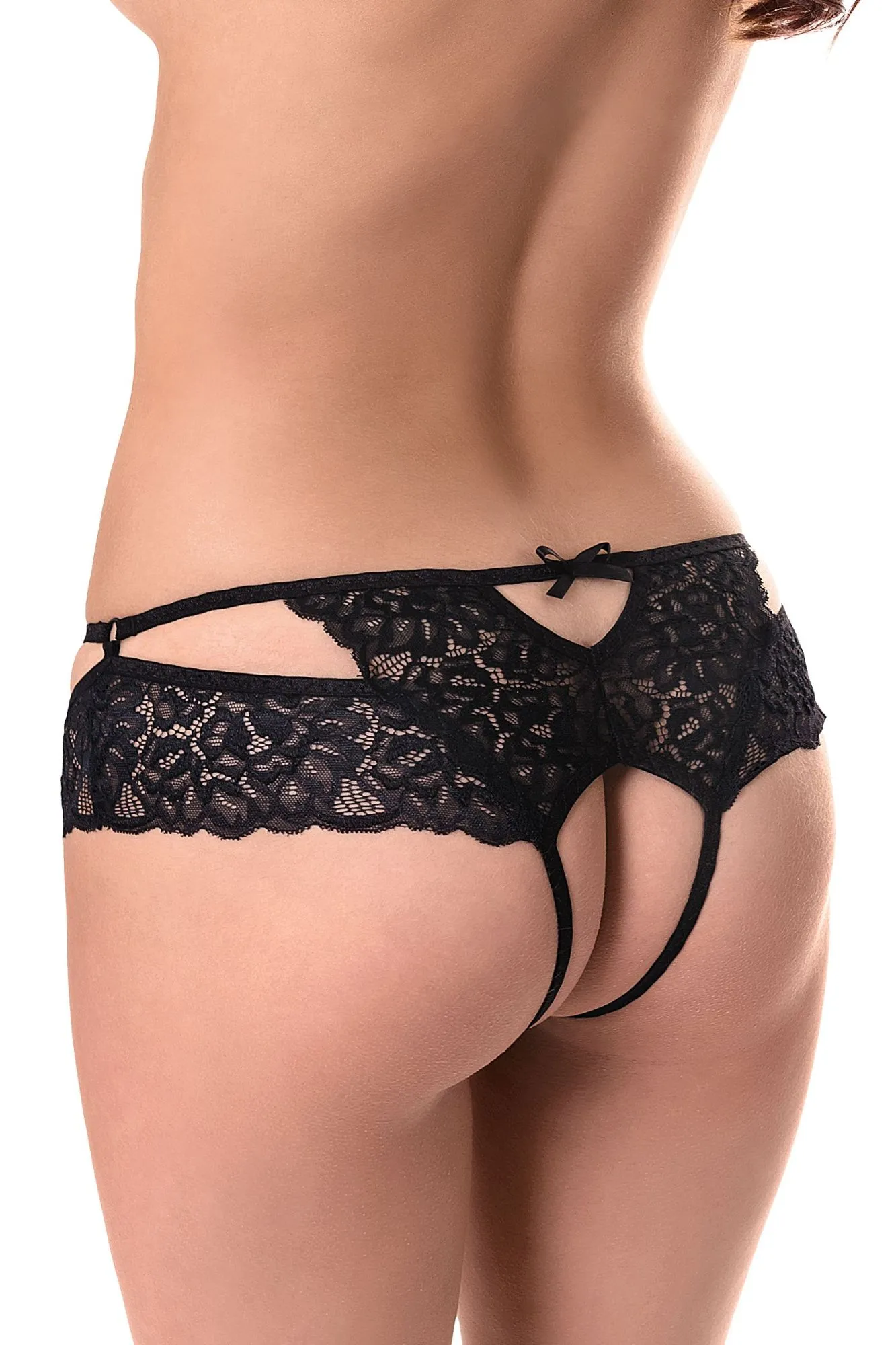 Эротическое эротические трусики erolanta felicity, черный 42-44 в 