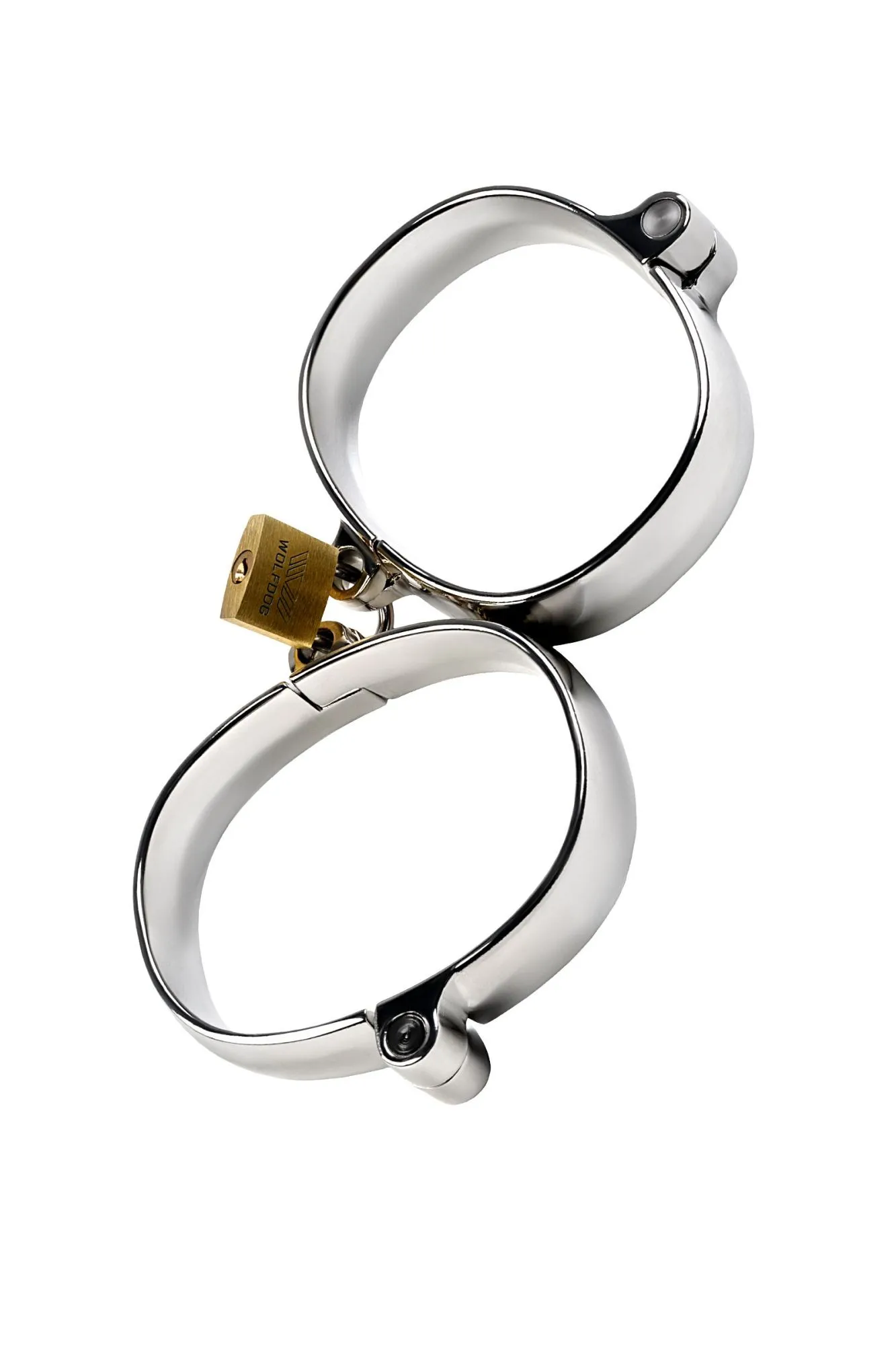 наручники, toyfa metal, серебристые, 6,5х8 см в 