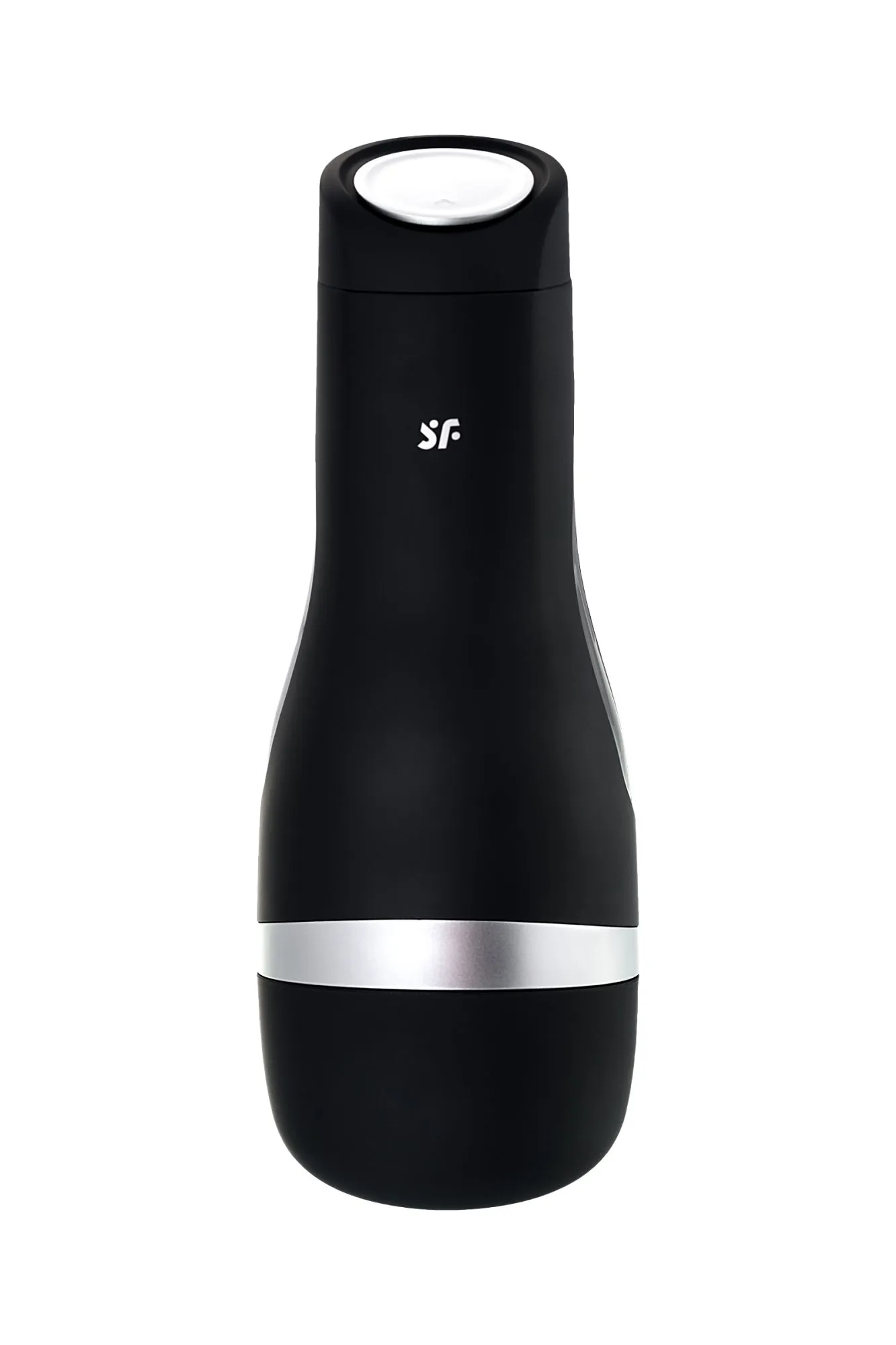 мастурбатор нереалистичный satisfyer men classic, tpe, серебристый, 25,4 см. в 