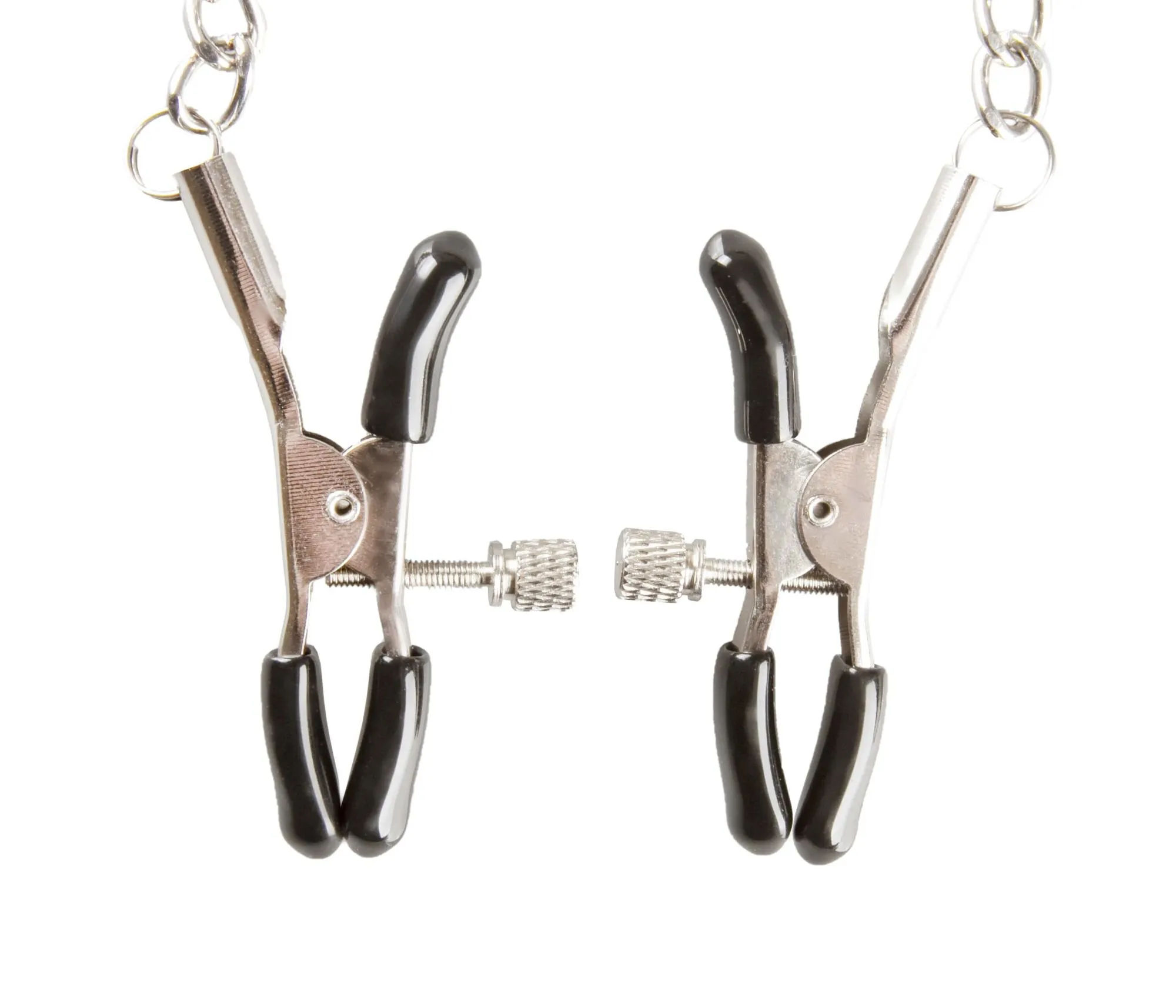 зажимы на соски с цепочкой 300 мм (регулируемые) в 