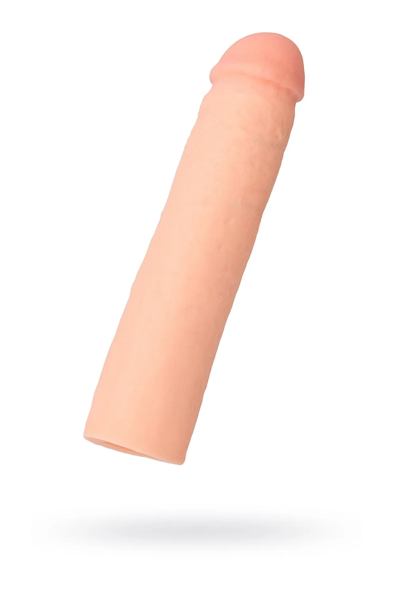насадка toyfa xlover increase+ для увеличения размера, реалистичная , tpr, телесный, 18 см в 