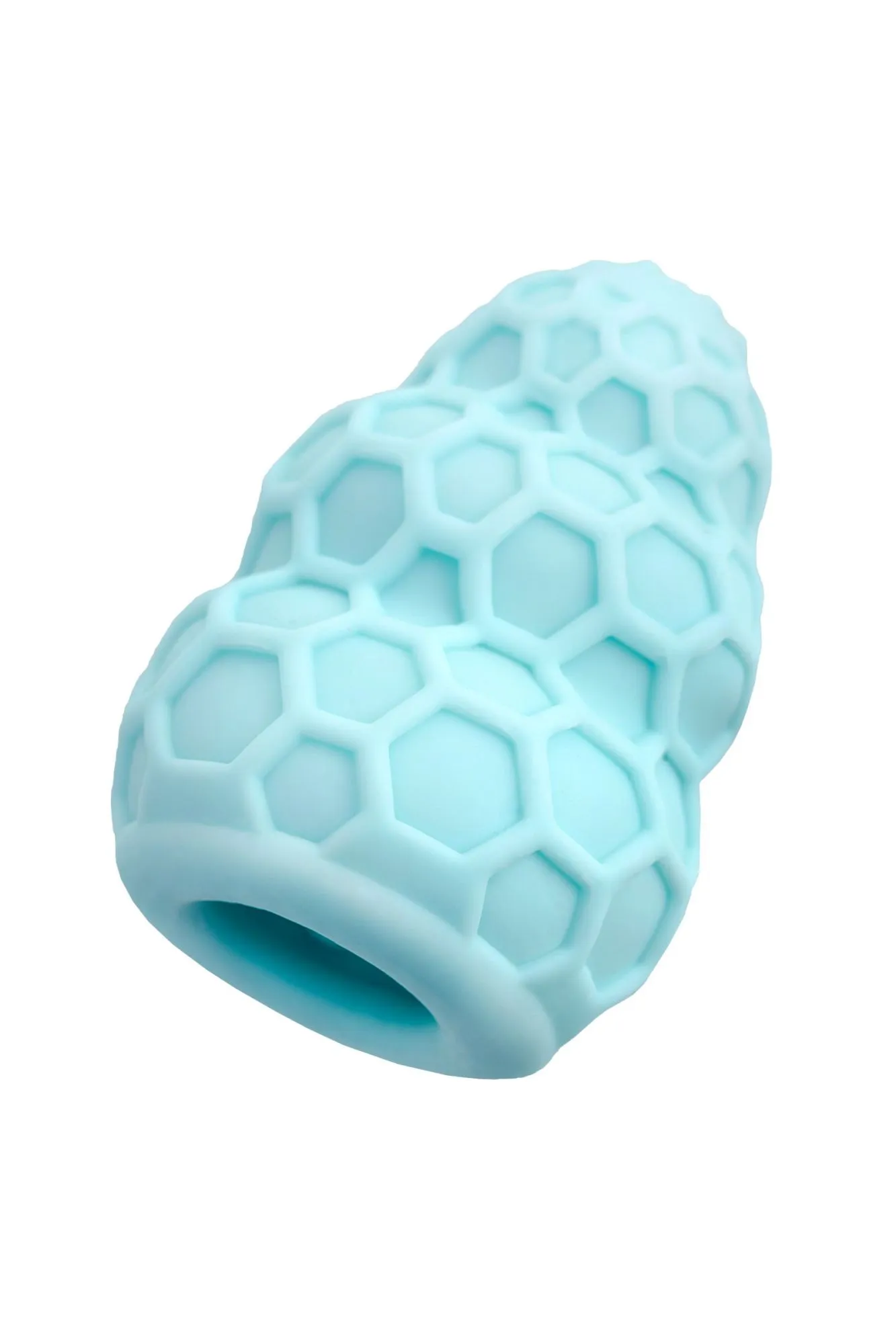 мастурбатор a-toys flaff, tpe, бирюзовый, 8см, ø 2,9 см в 