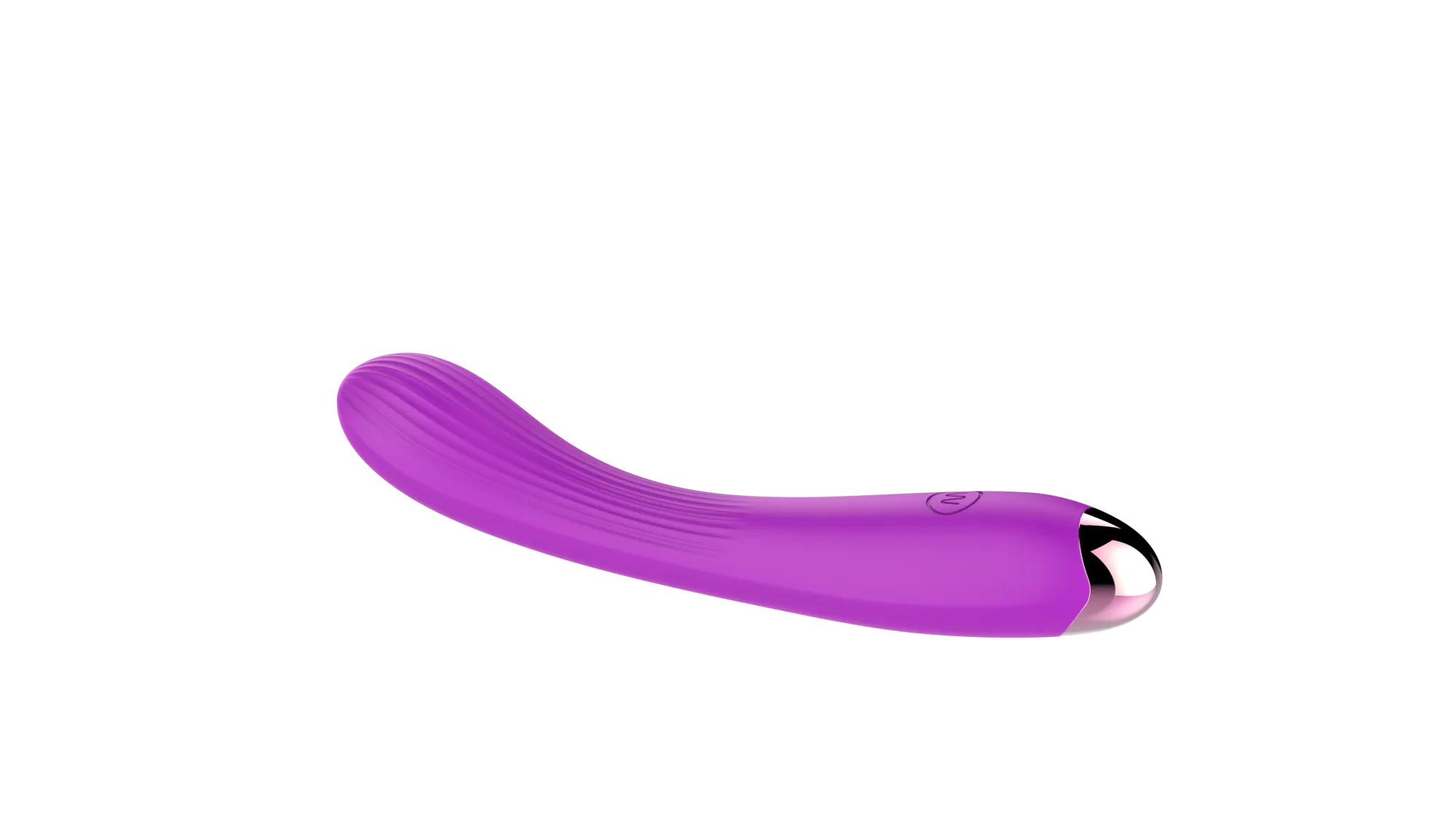 гибкий силиконовый вибратор фиолетовый sw3014v в 