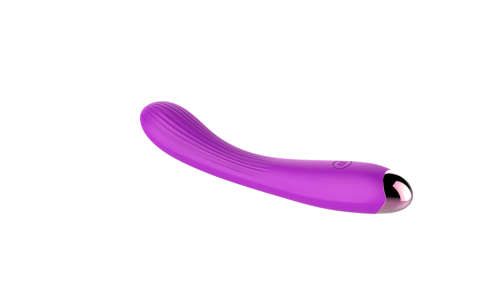 гибкий силиконовый вибратор фиолетовый sw3014v в 