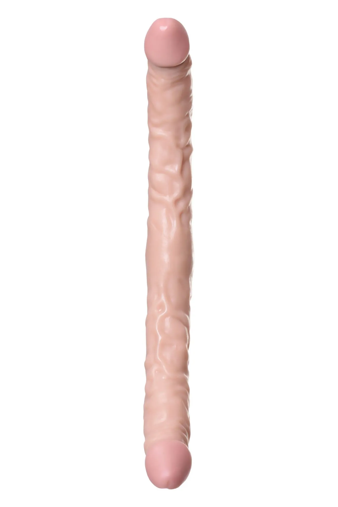 двусторонний фаллоимитатор toyfa realstick nude реалистичный, pvc, телесный, 42,5 см в 