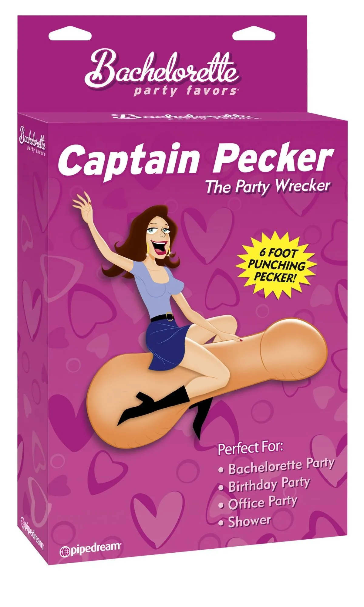 надувной фаллос pipedream captain pecker the inflatable party pecker в 