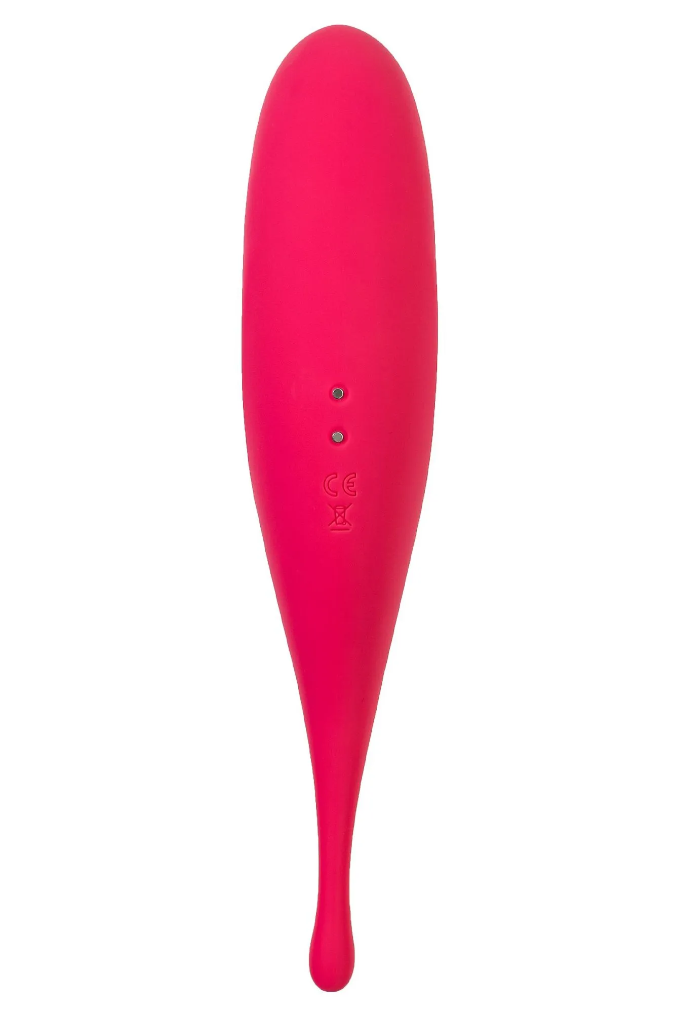 вакуум-волновой бесконтактный стимулятор клитора satisfyer twirling pro, силикон, красный, 20 см в 