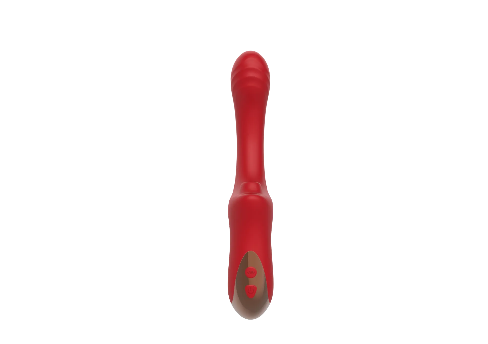 вагинально-клиторальный вибратор secwell sw3044-red в 