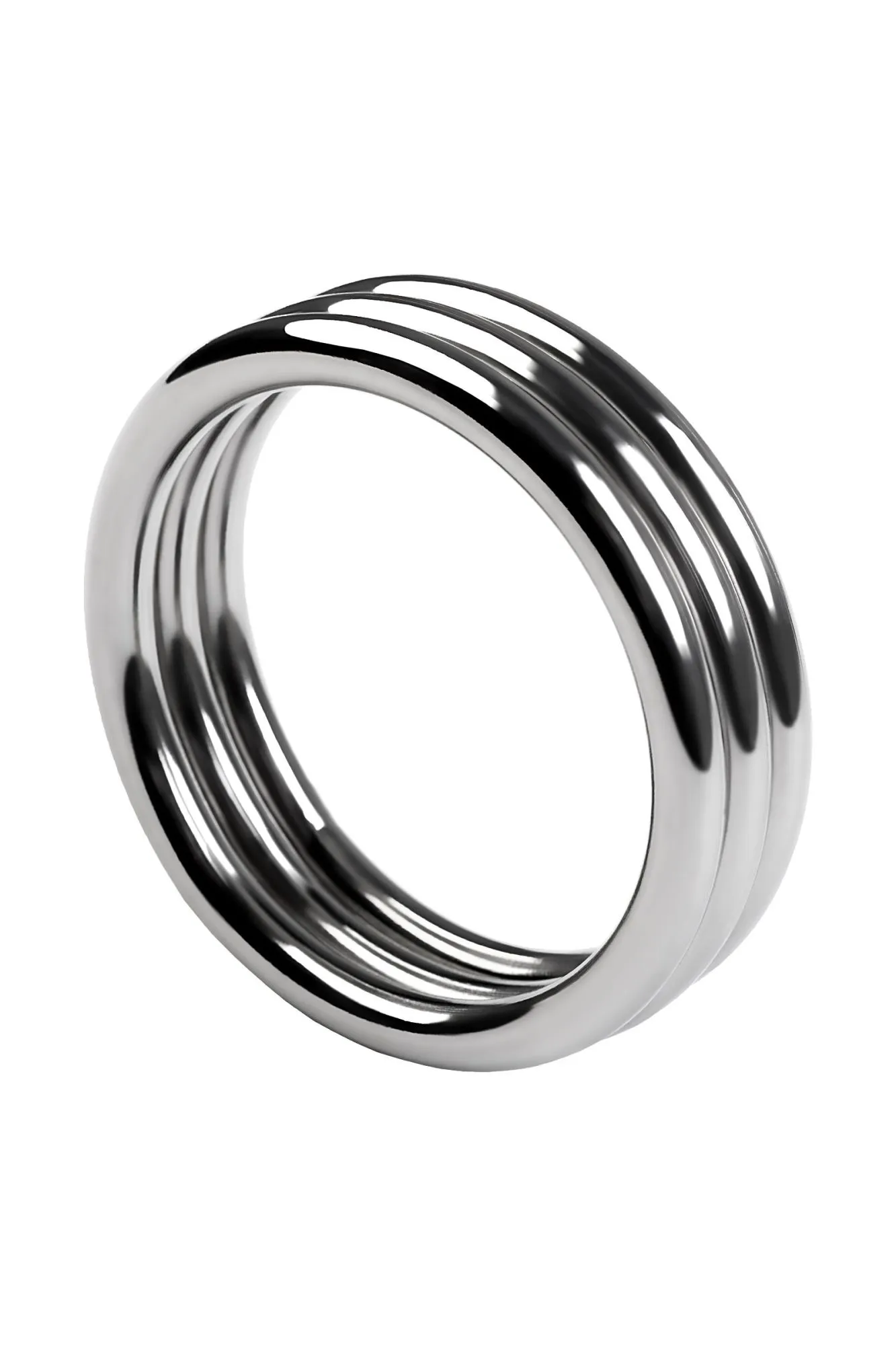 кольцо на пенис toyfa metal, серебряное, ø 5,2 см в 