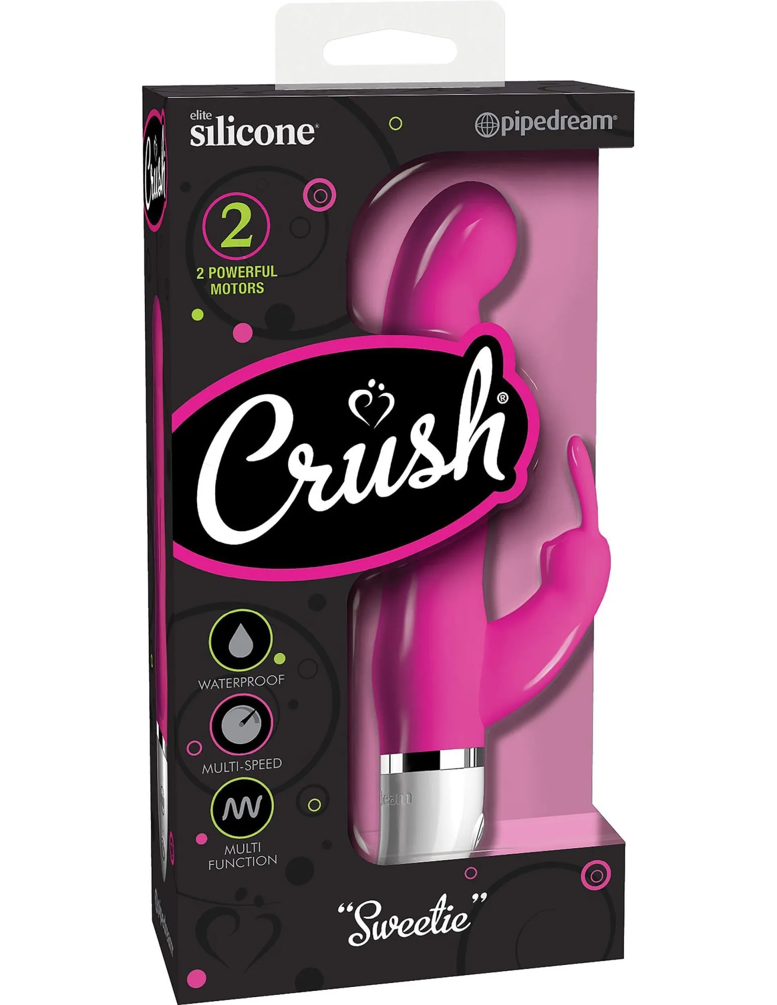 вибратор pipedream crush sweetie, розовый в 