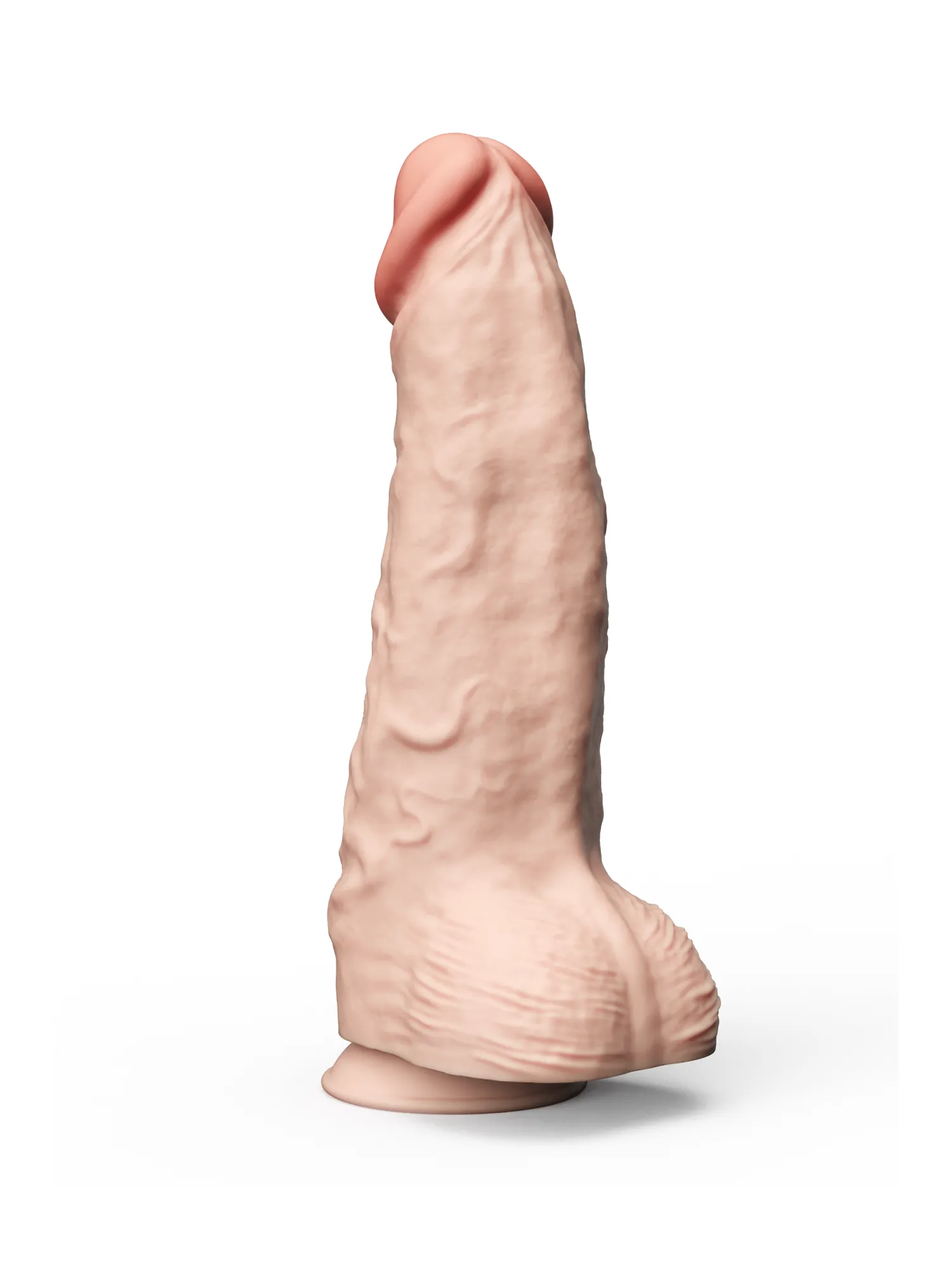 фаллоимитатор неоскин супергигант с присоской в ламинате lovetoy 958600ru в 