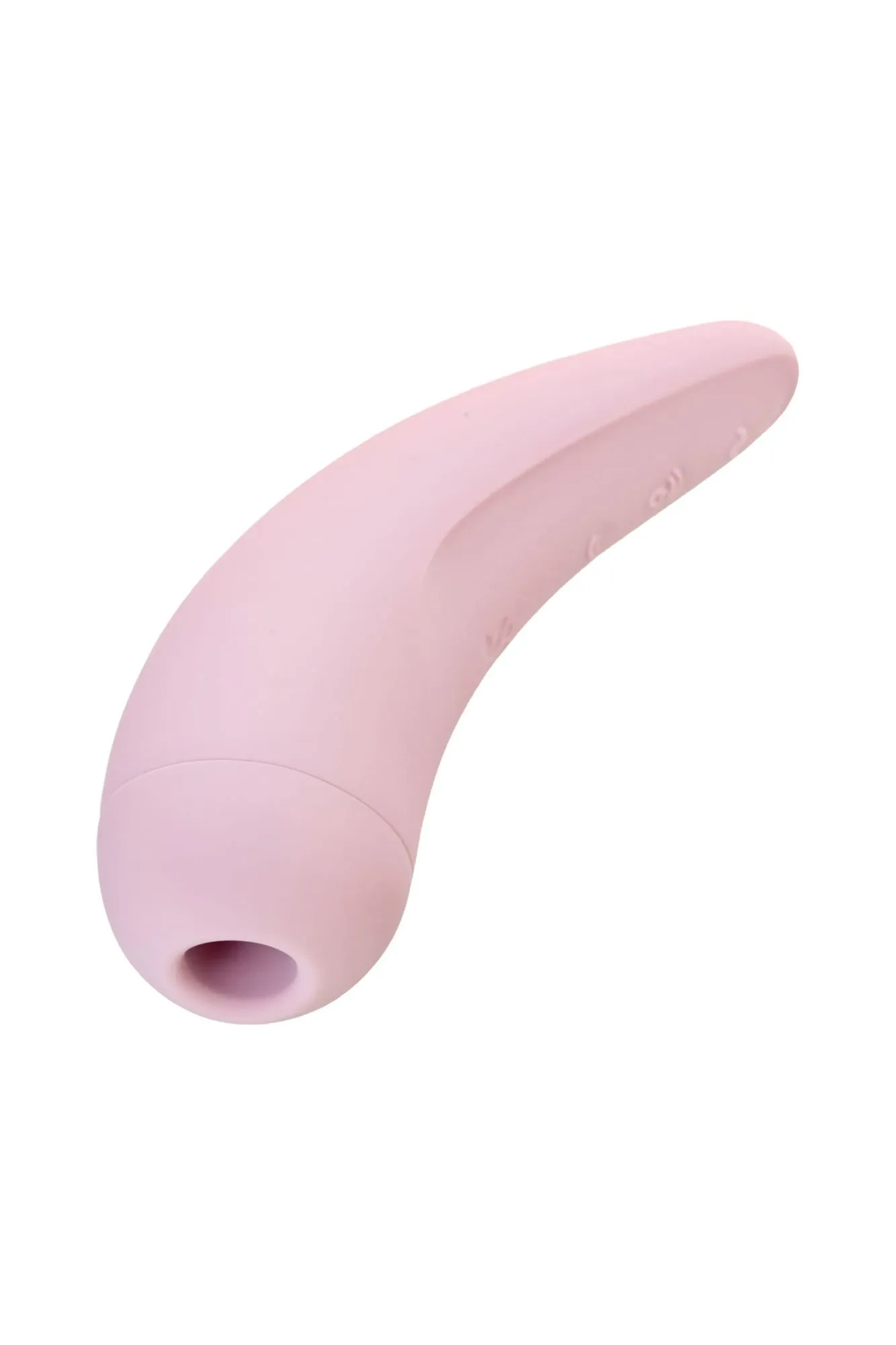 вакуум-волновой бесконтактный стимулятор клитора satisfyer curvy 2+, силикон, розовый, 13,41 см. в 