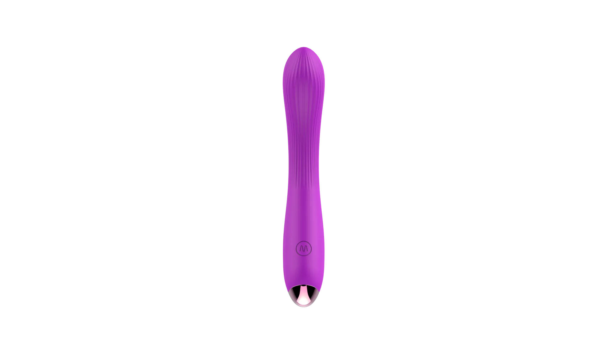 гибкий силиконовый вибратор фиолетовый sw3014v в 