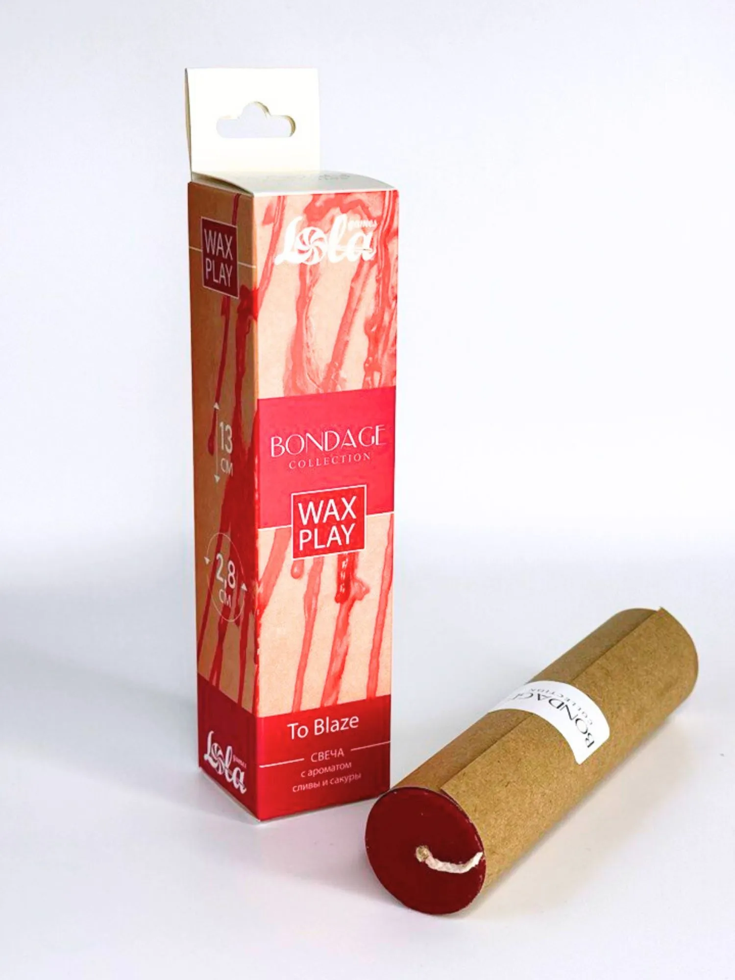 свеча для wax play bondage to blaze 1066-02lola в 