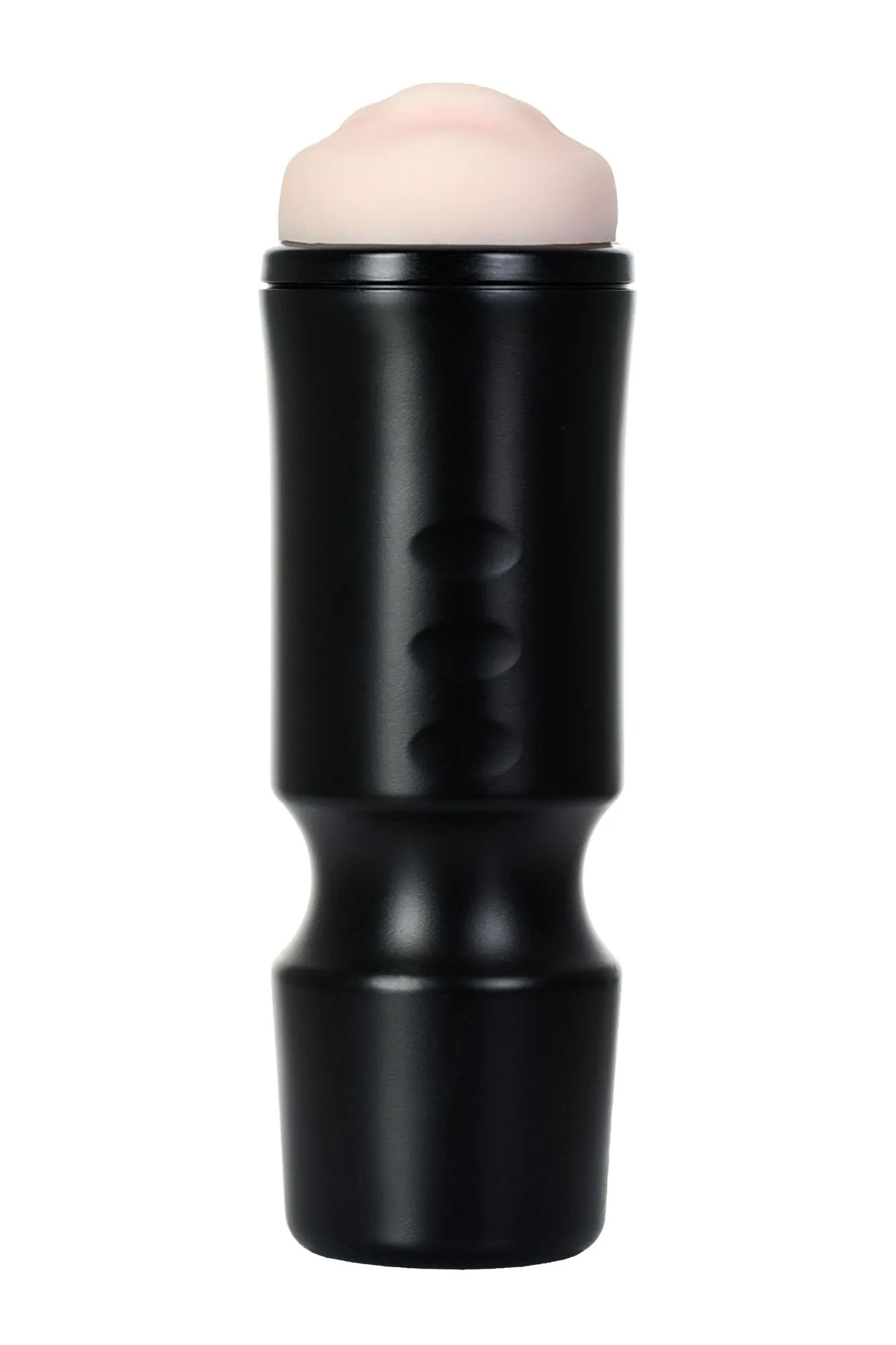 мастурбатор toyfa a-toys denna, рот, tpe, черный, 24 см, 7,6 см в 