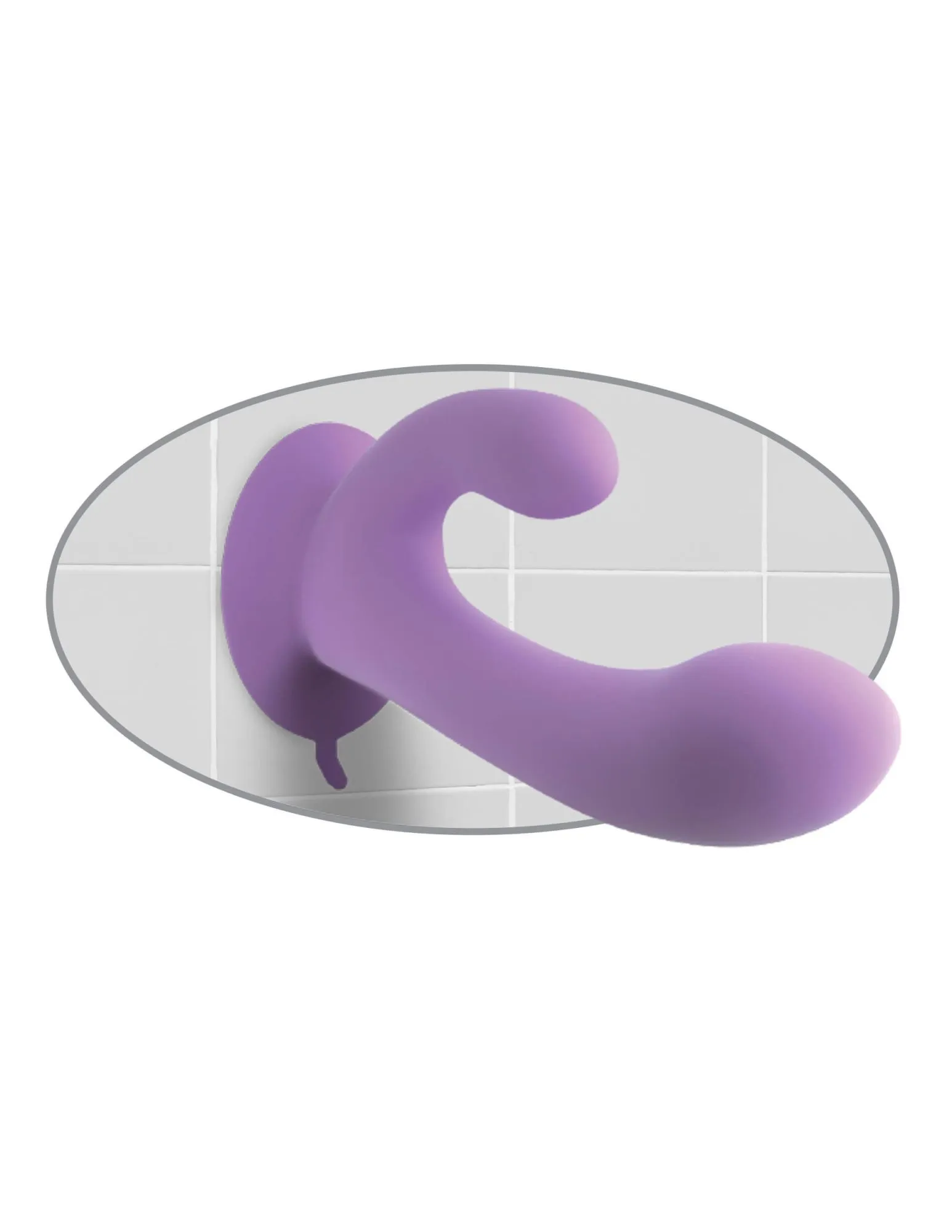 вибратор pipedream fantasy for her duo pleasure wallbang-her, фиолетовый в 