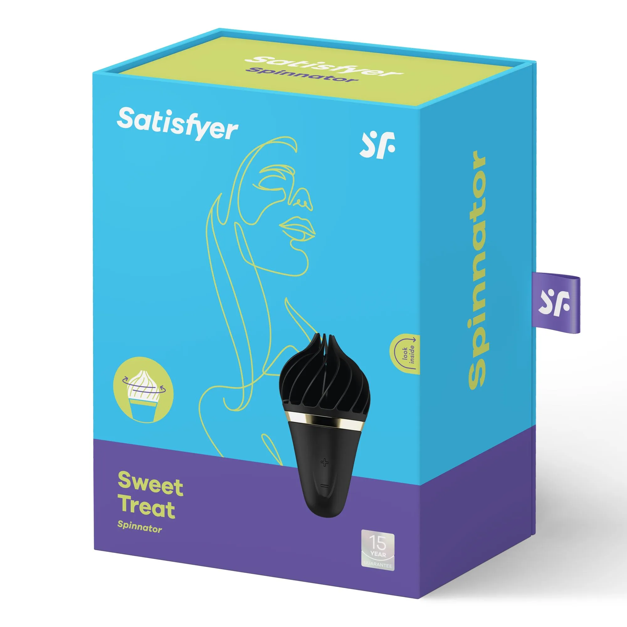 вибростимулятор satisfyer sweet treat black 000893sa в 