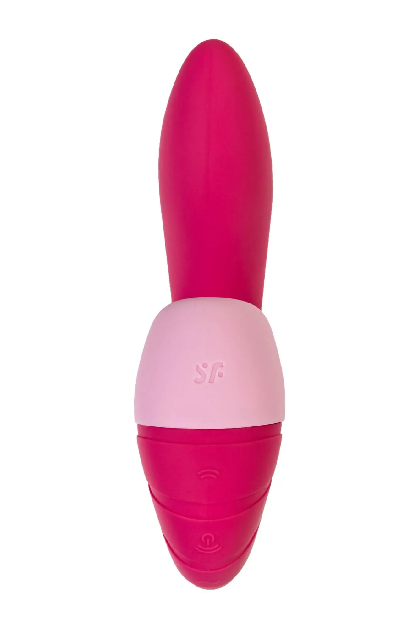вибратор satisfyer supernova, с вакуум-волновым стимулятором, силикон, красный, 16,9 см в 