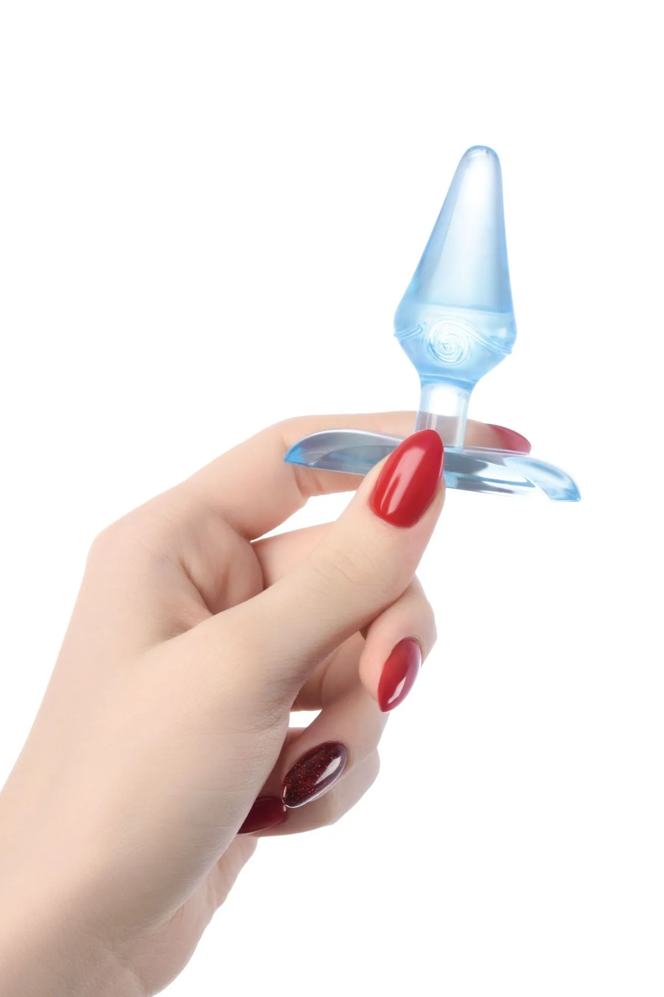 анальная втулка toyfa, abs пластик, голубая, 6,5 см, ø 2,5 см в 