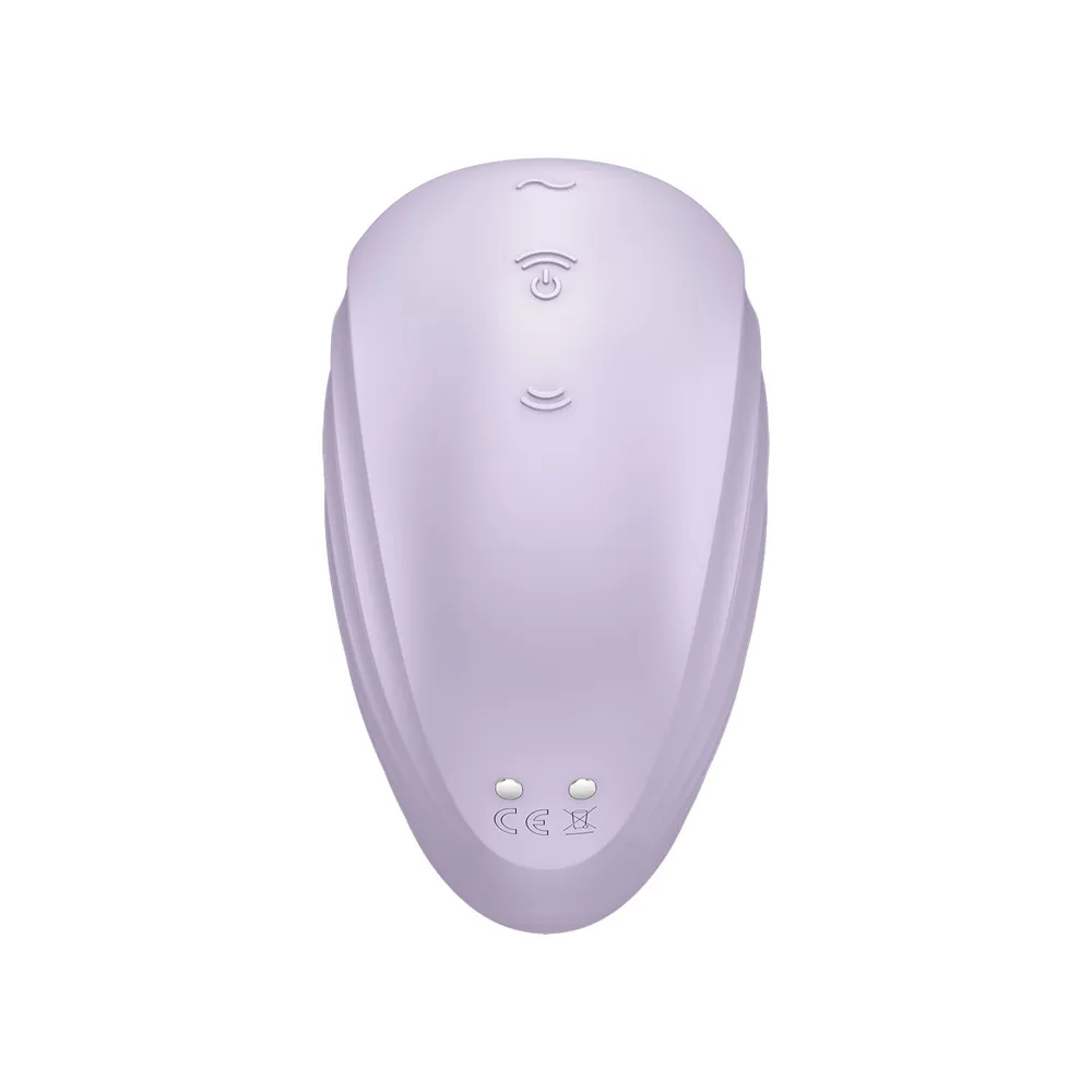 вакуум-волновой бесконтактный стимулятор клитора satisfyer pearl diver, фиолетовый в 