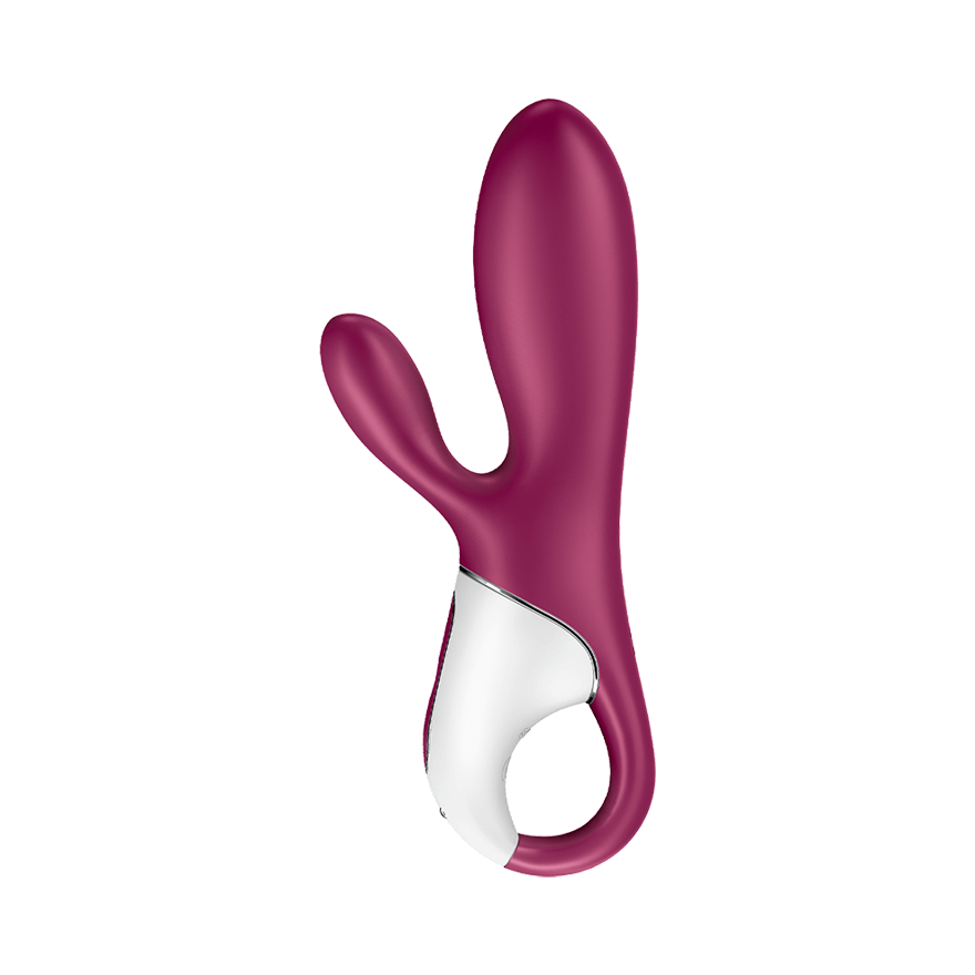 вибромасажер satisfyer hot bunny pink, розовый в 