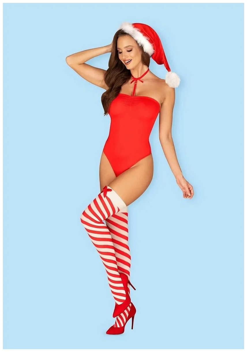 Эротическое очаровательное боди kissmas в 